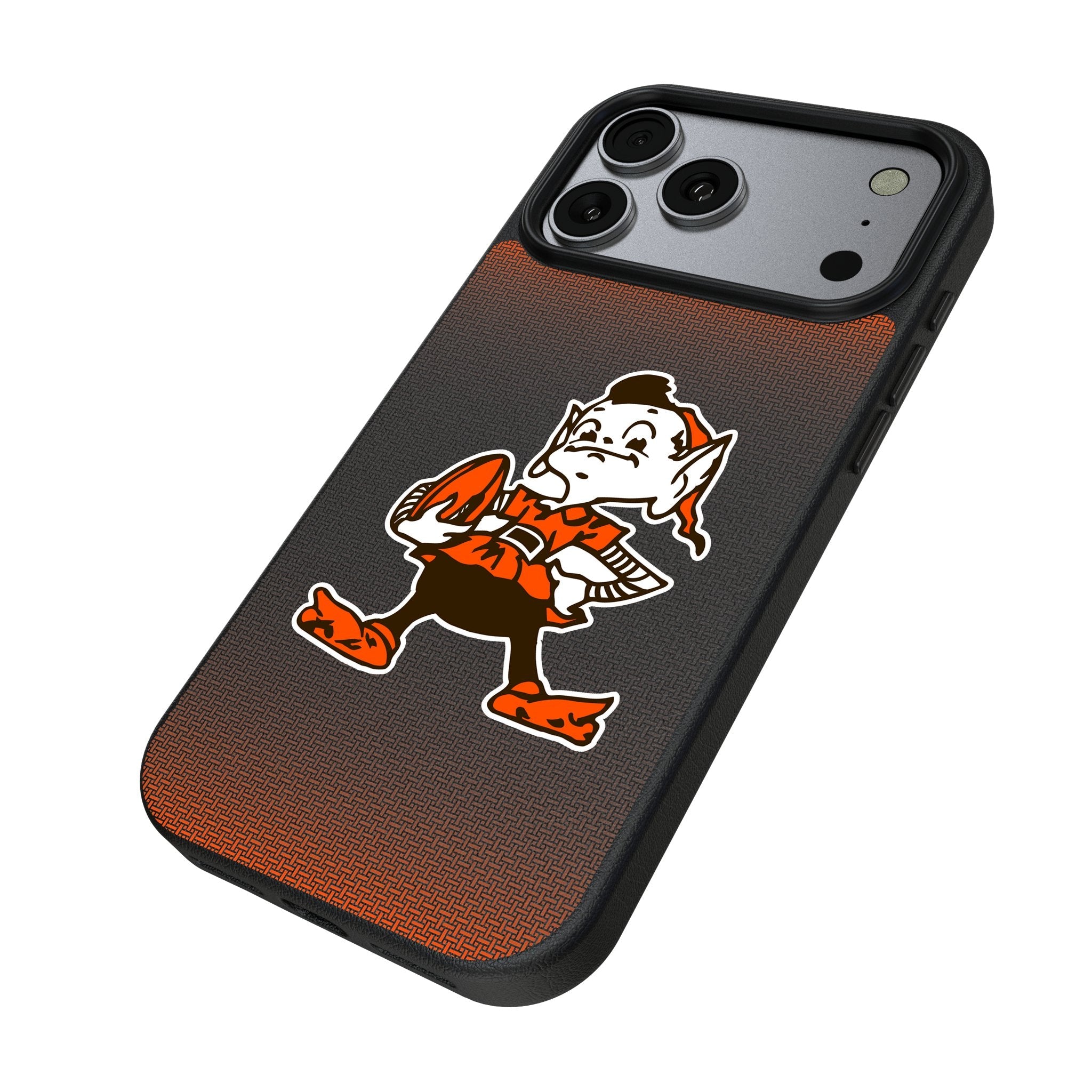 Cleveland Browns Historic Collection Linen MagSafe Compatible Phone Case for Apple iPhone 17 Series