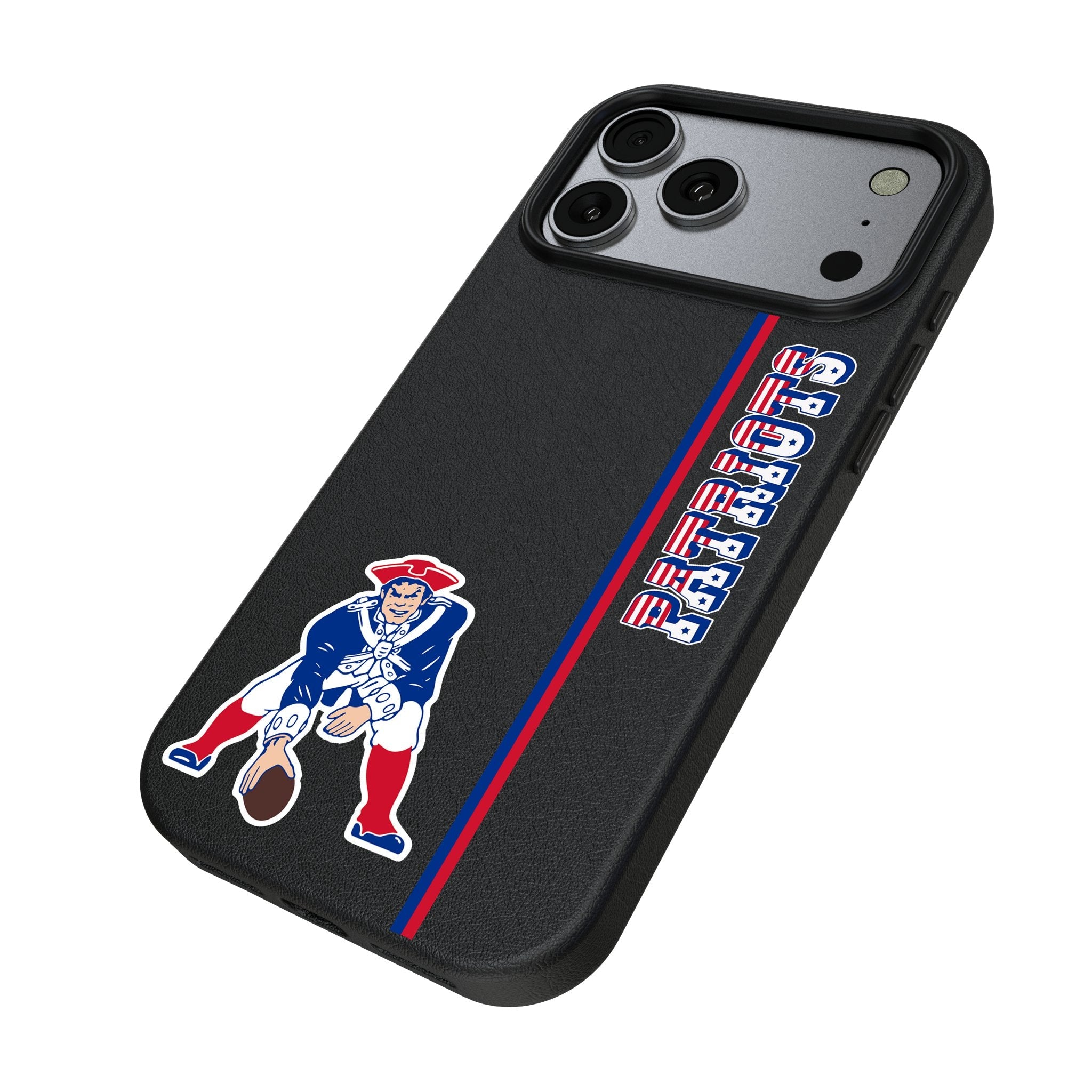 New England Patriots Historic Collection Sidebar MagSafe Compatible Phone Case for Apple iPhone 17 Series 2