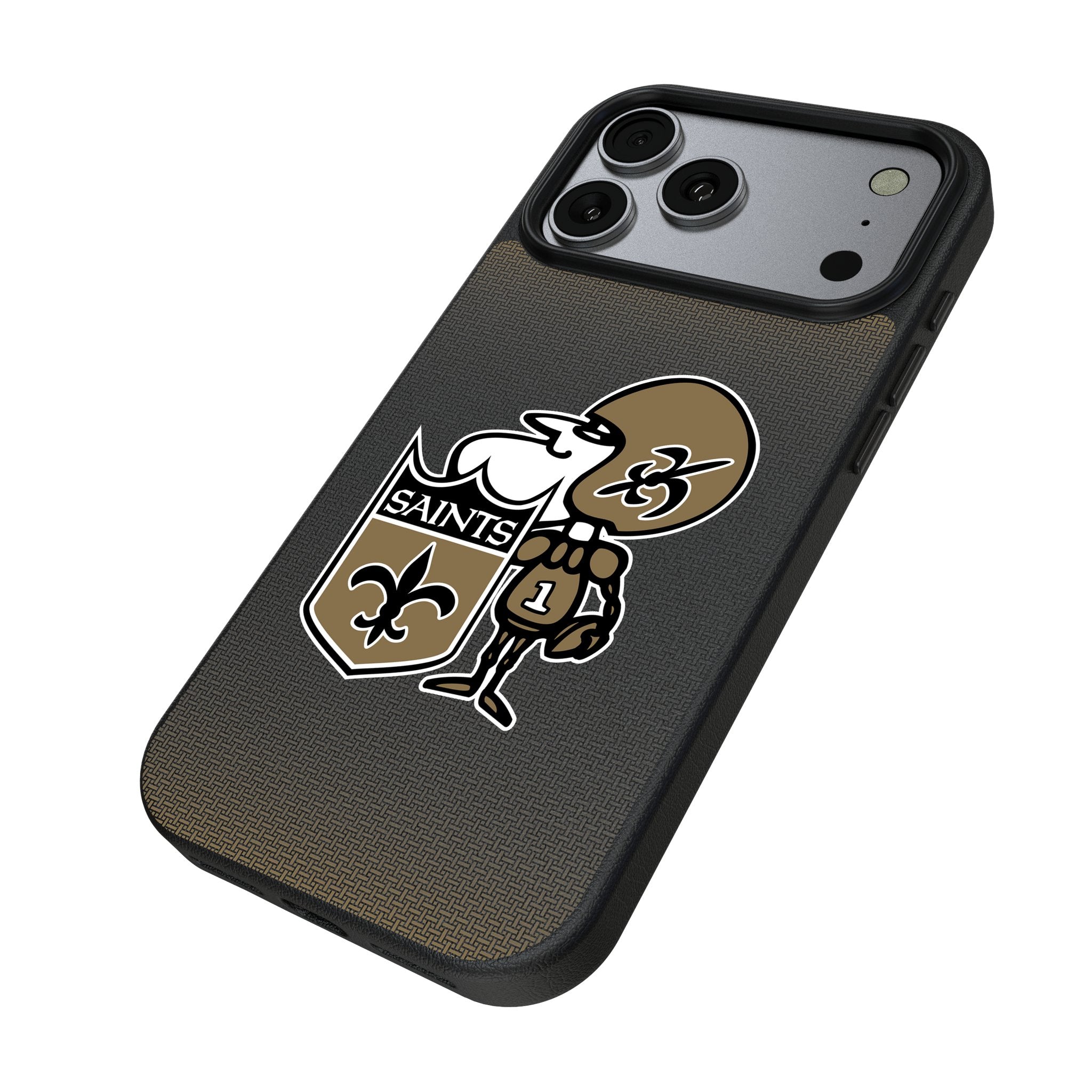 New Orleans Saints Historic Collection Linen MagSafe Compatible Phone Case for Apple iPhone 17 Series 2