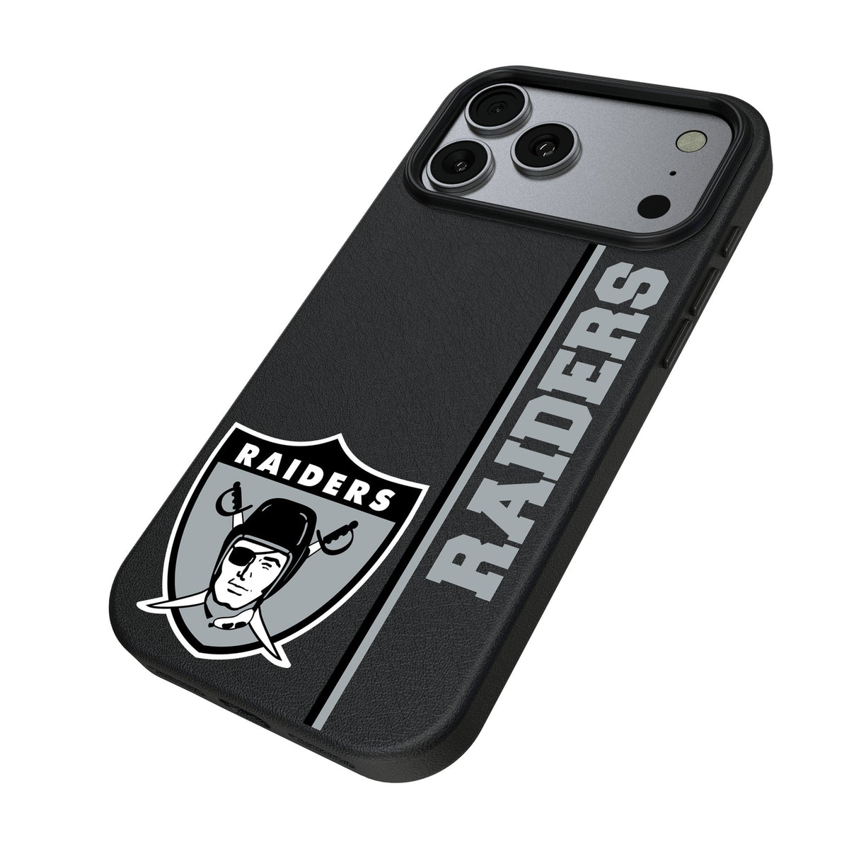 Oakland Raiders 1963 Historic Collection Sidebar MagSafe Compatible Phone Case for Apple iPhone 17 Series 2