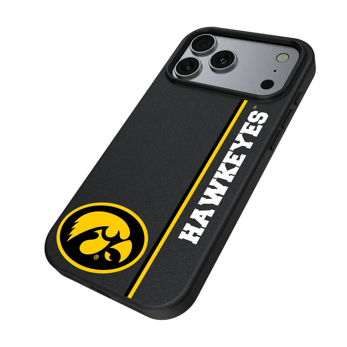 University of Iowa Hawkeyes Sidebar MagSafe Compatible Phone Case for Apple iPhone 17 Series 2