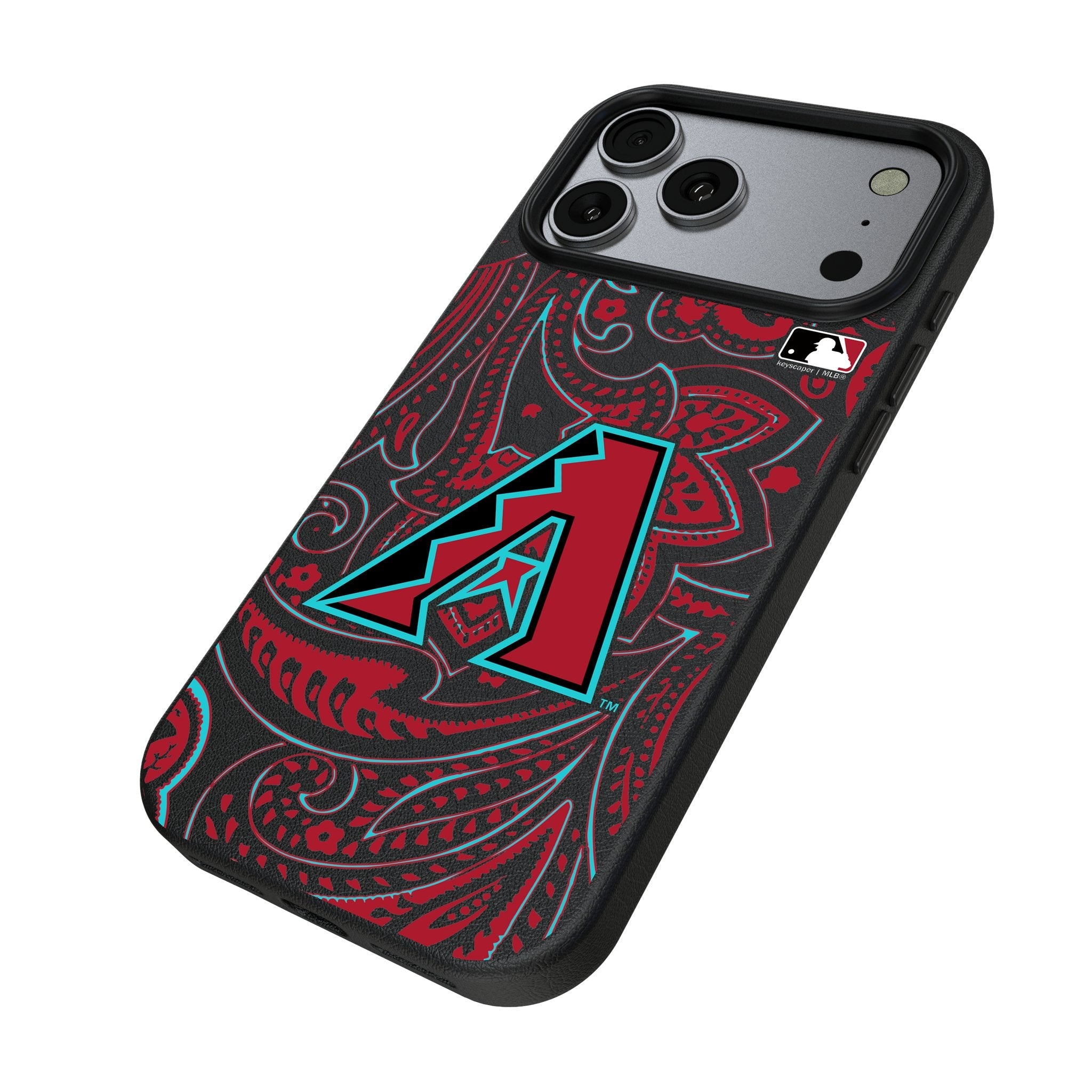 Arizona Diamondbacks Paisley MagSafe Compatible Phone Case for Apple iPhone 17 Series