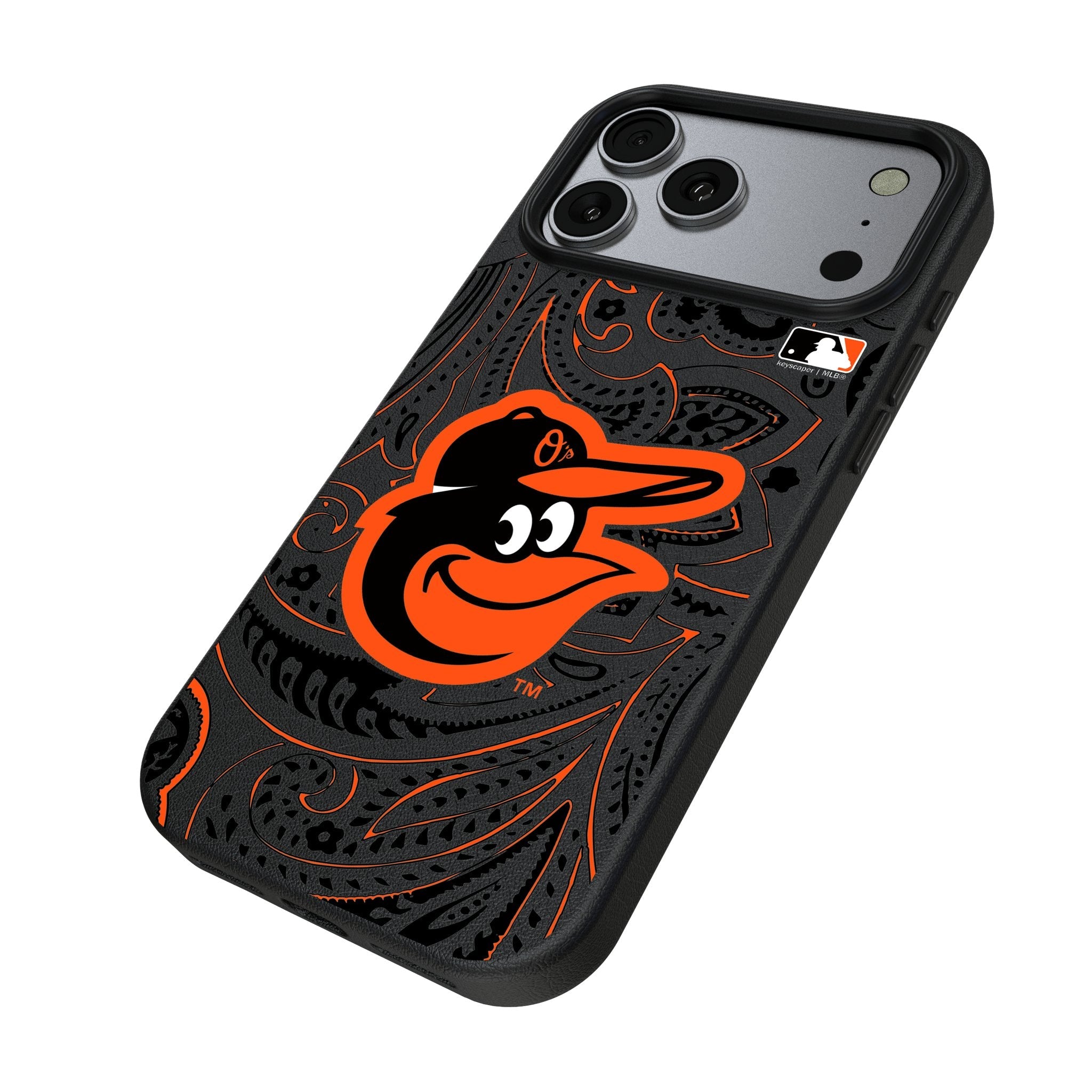 Baltimore Orioles Paisley MagSafe Compatible Phone Case for Apple iPhone 17 Series