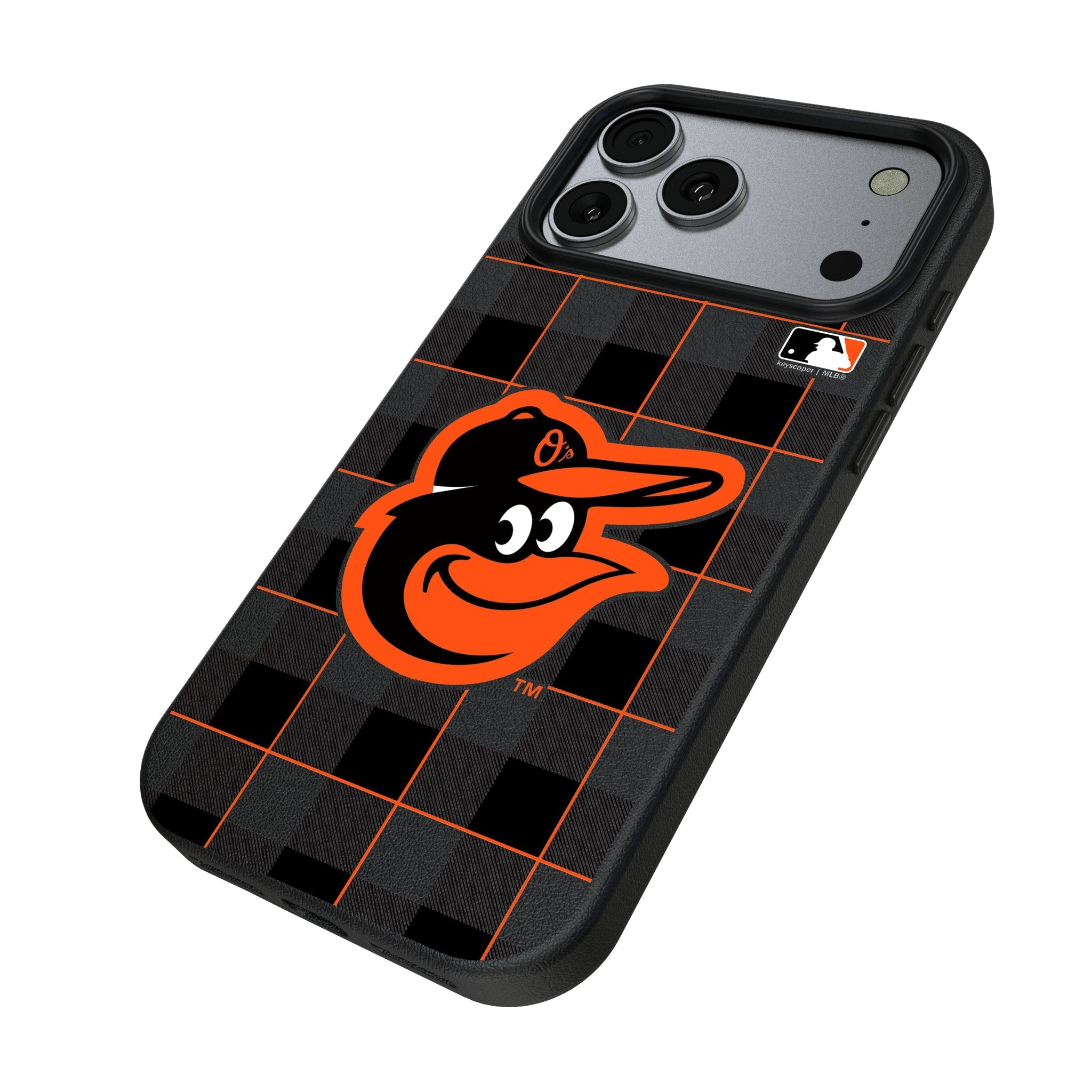 Baltimore Orioles Plaid MagSafe Compatible Phone Case for Apple iPhone 17 Series