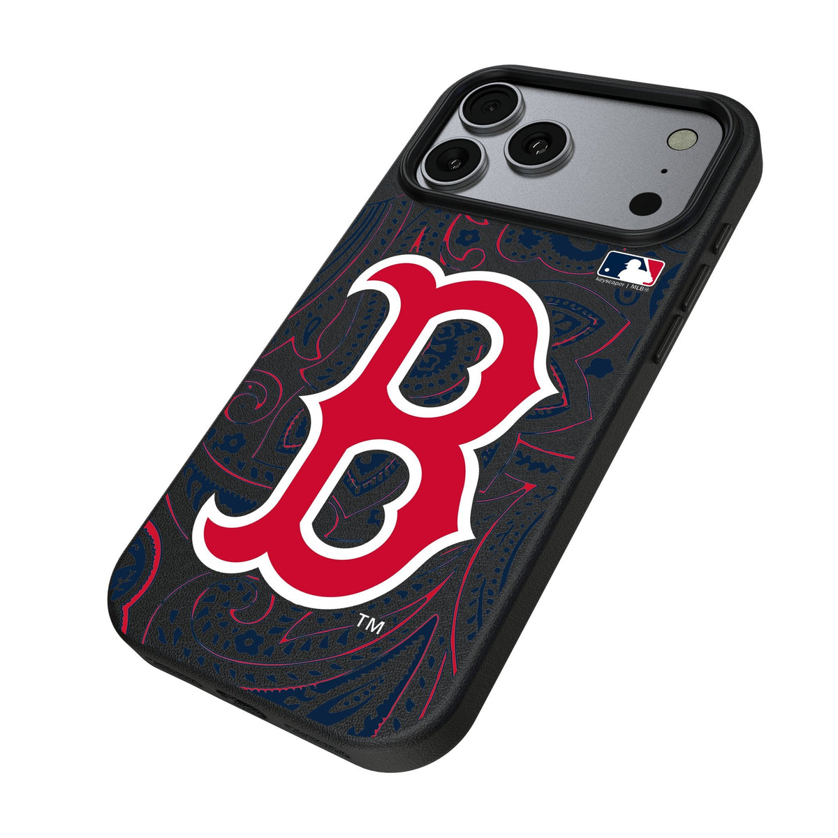 Boston Red Sox Paisley MagSafe Compatible Phone Case for Apple iPhone 17 Series