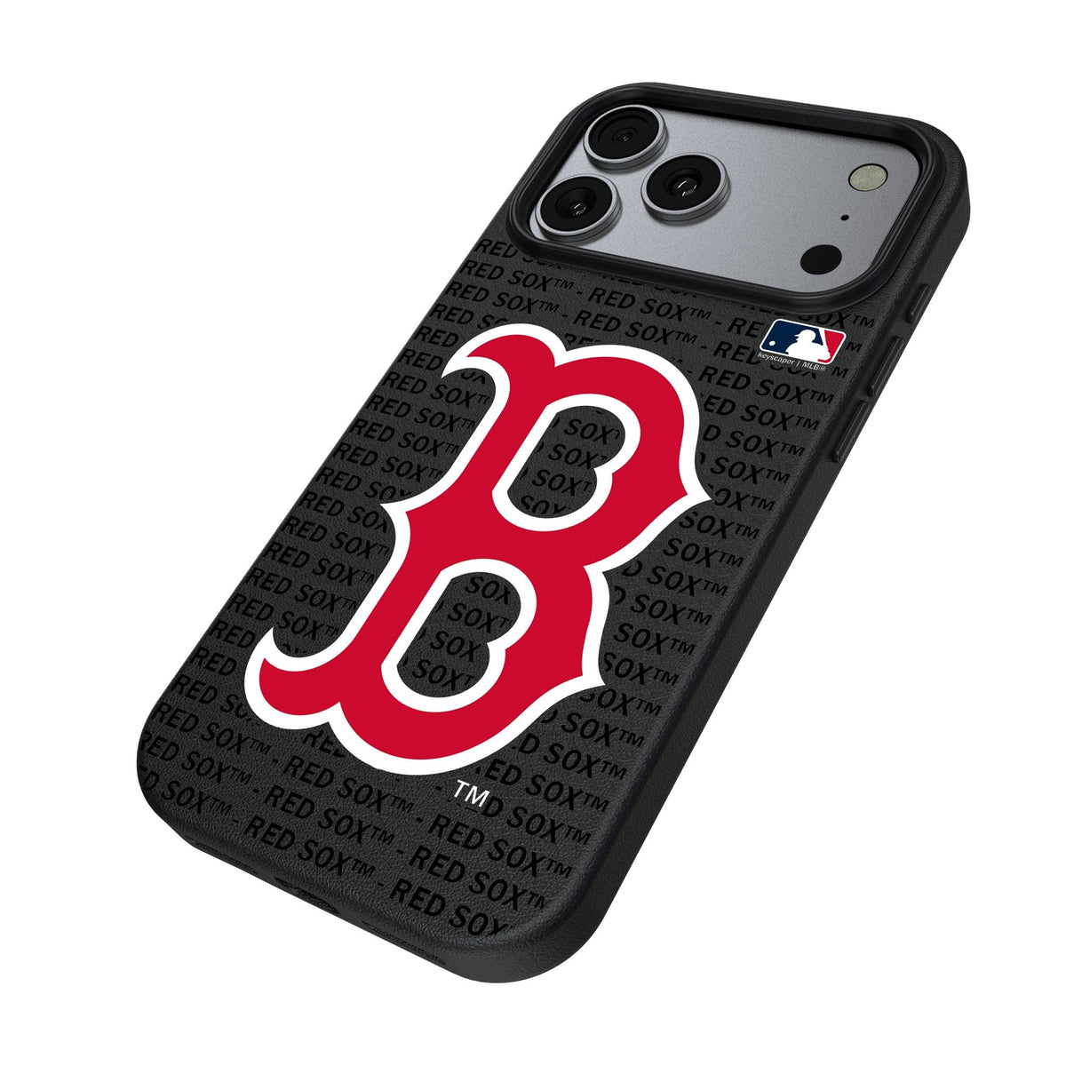 Boston Red Sox Text Backdrop MagSafe Compatible Phone Case for Apple iPhone 17 Series