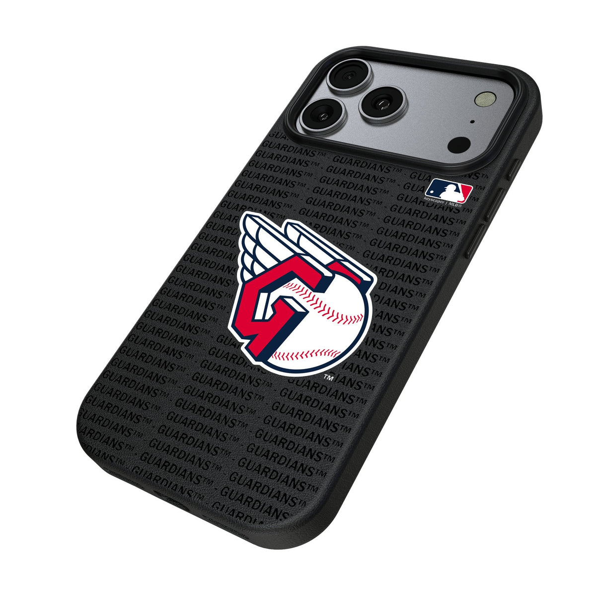 Cleveland Guardians Text Backdrop MagSafe Compatible Phone Case for Apple iPhone 17 Series
