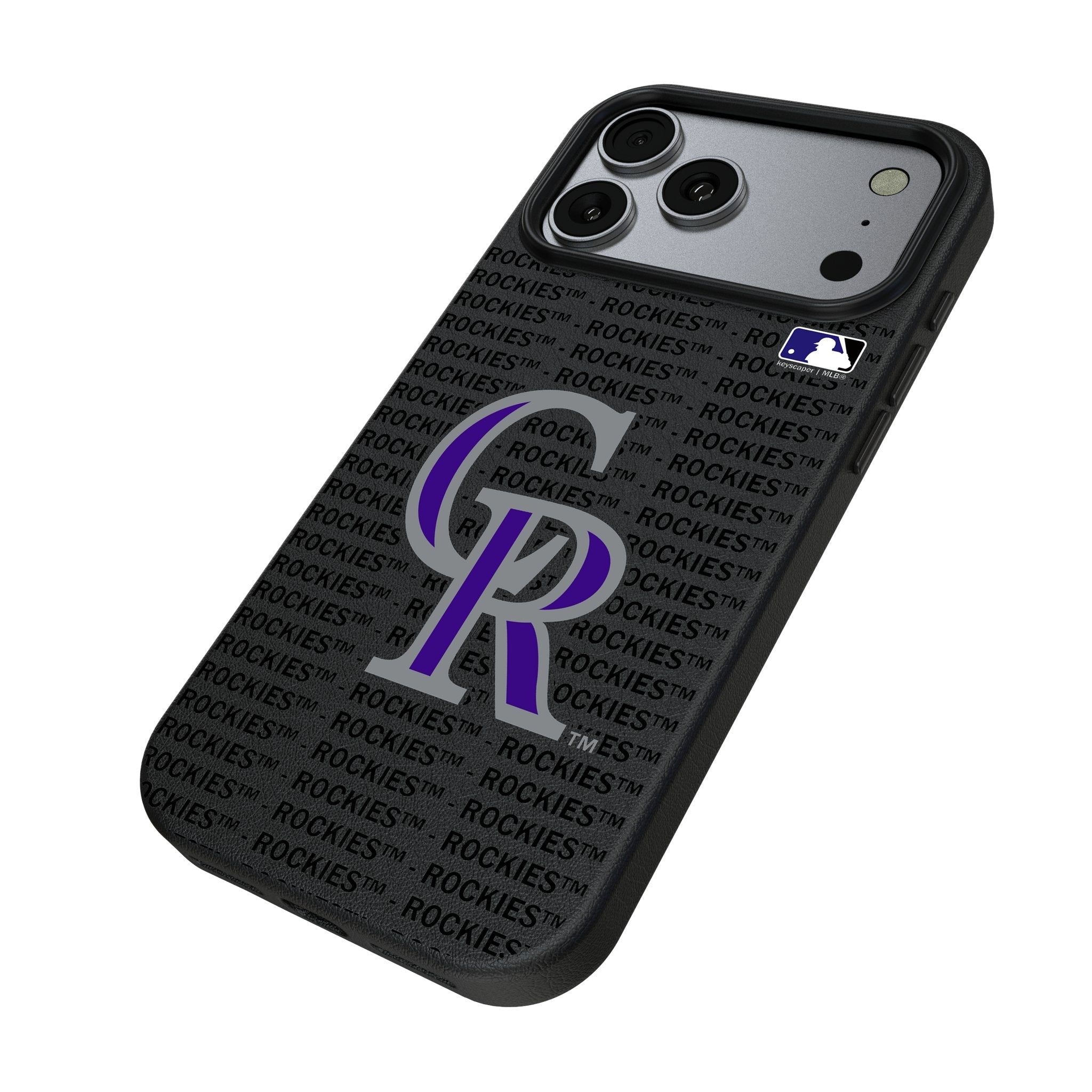 Colorado Rockies Text Backdrop MagSafe Compatible Phone Case for Apple iPhone 17 Series