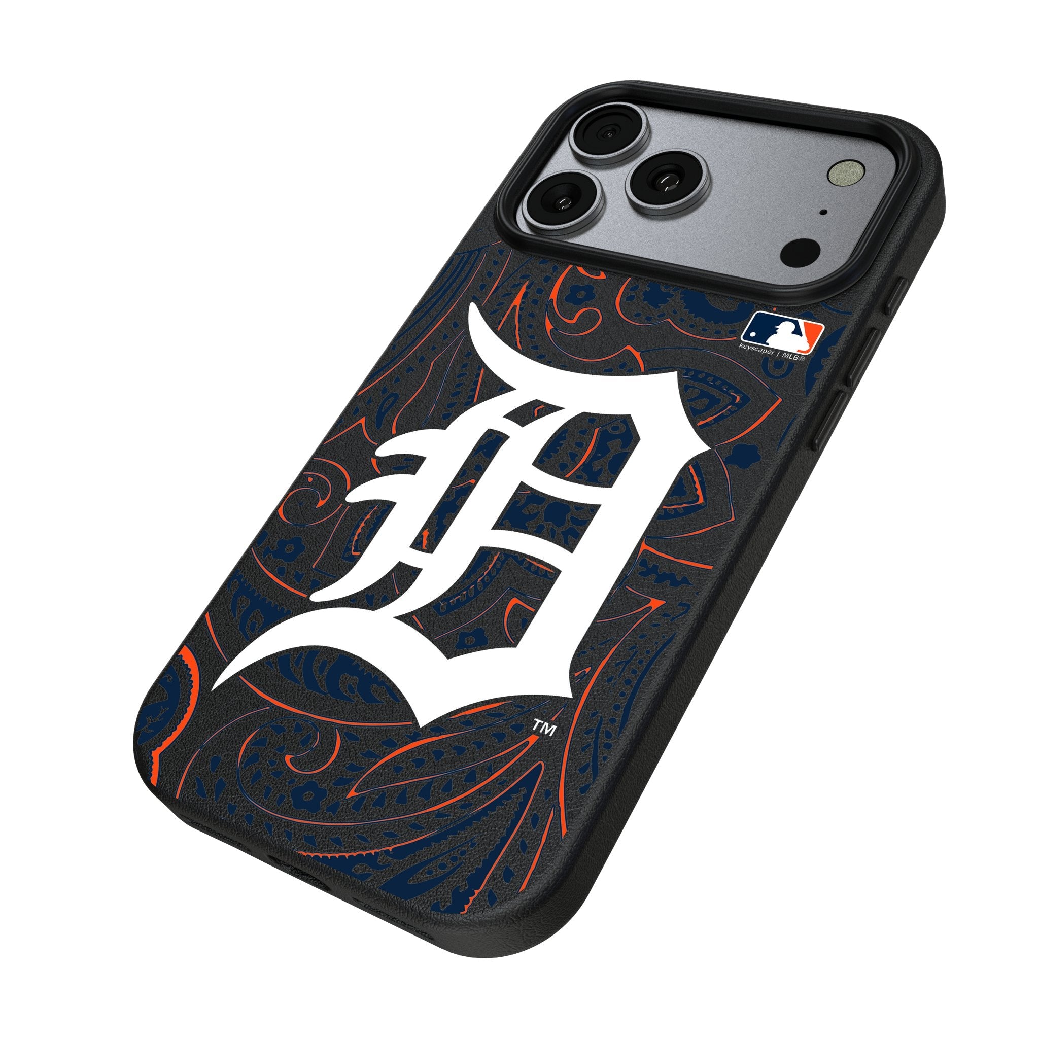 Detroit Tigers Paisley MagSafe Compatible Phone Case for Apple iPhone 17 Series 2