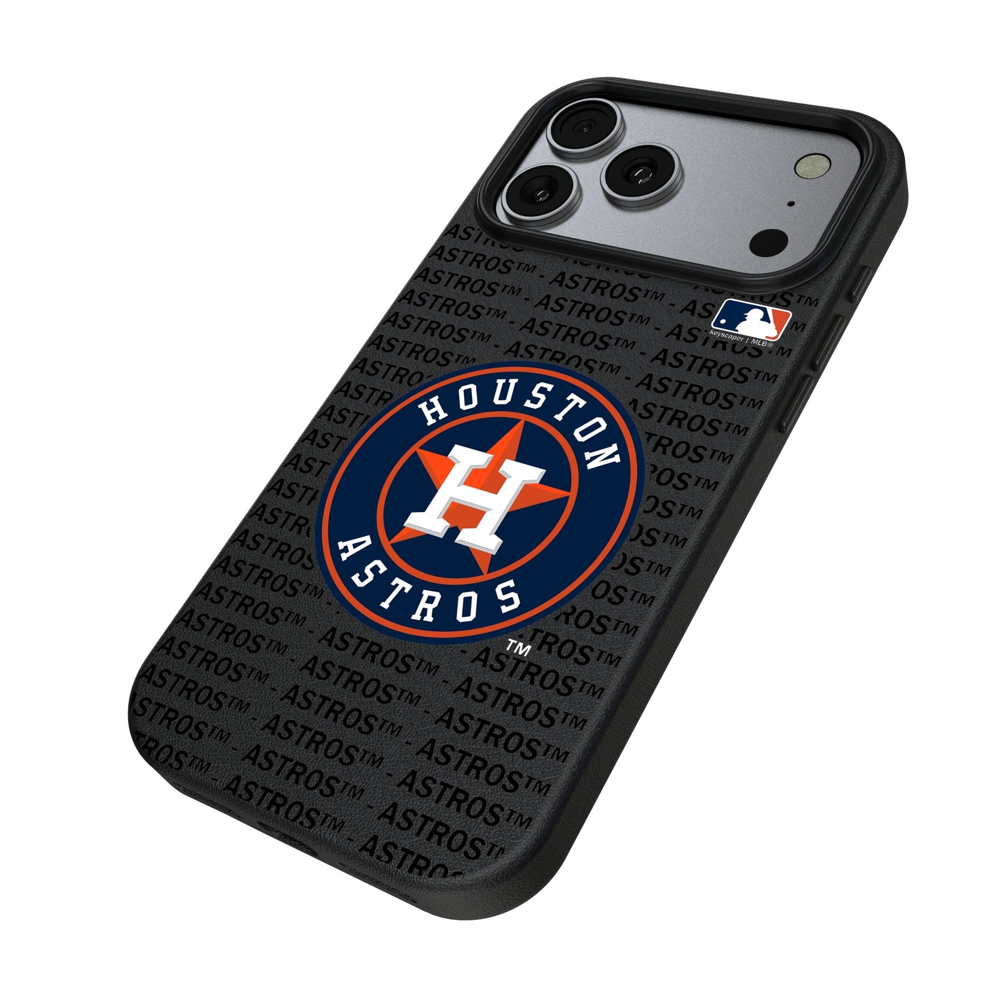 Houston Astros Text Backdrop MagSafe Compatible Phone Case for Apple iPhone 17 Series 2