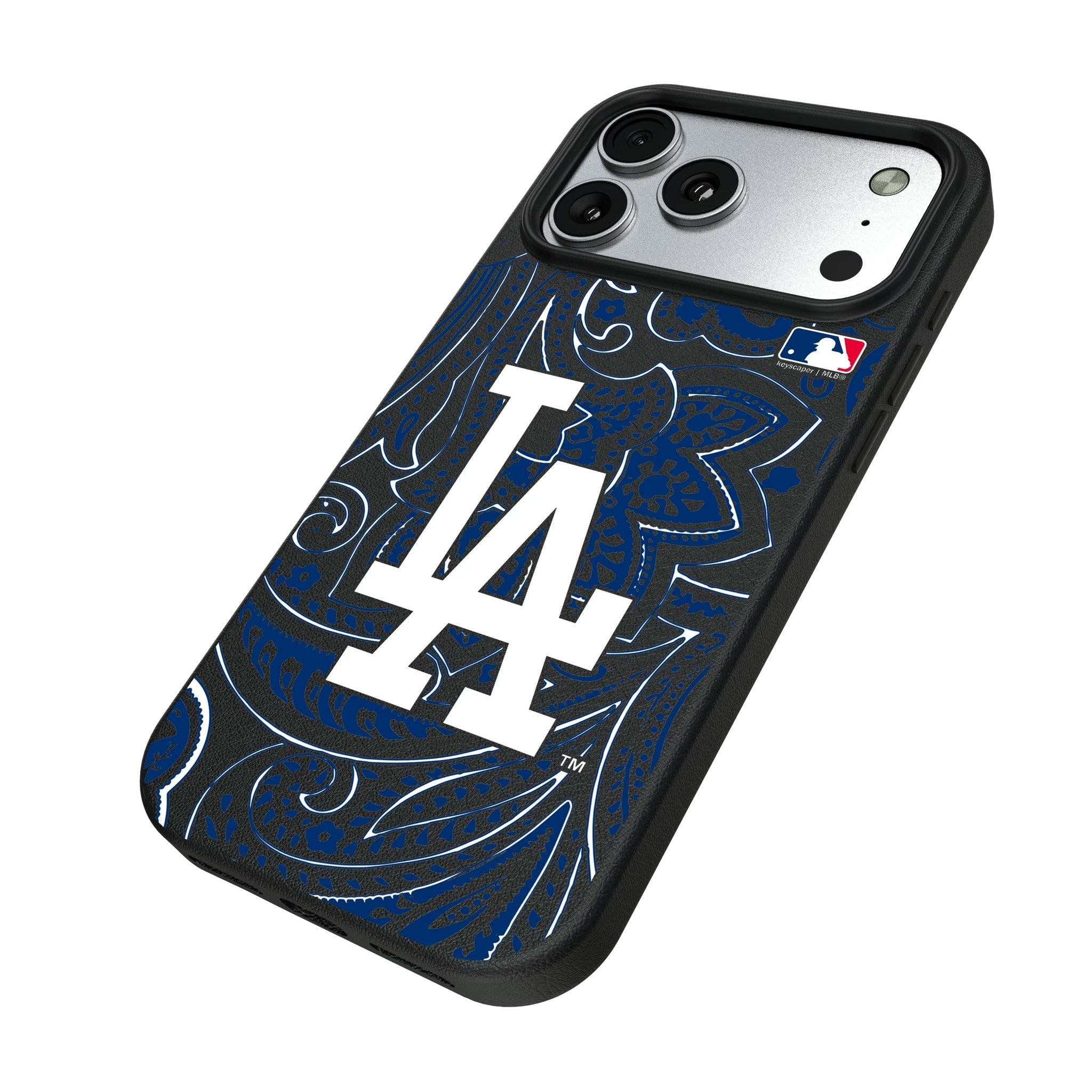 LA Dodgers Paisley MagSafe Compatible Phone Case for Apple iPhone 17 Series 5