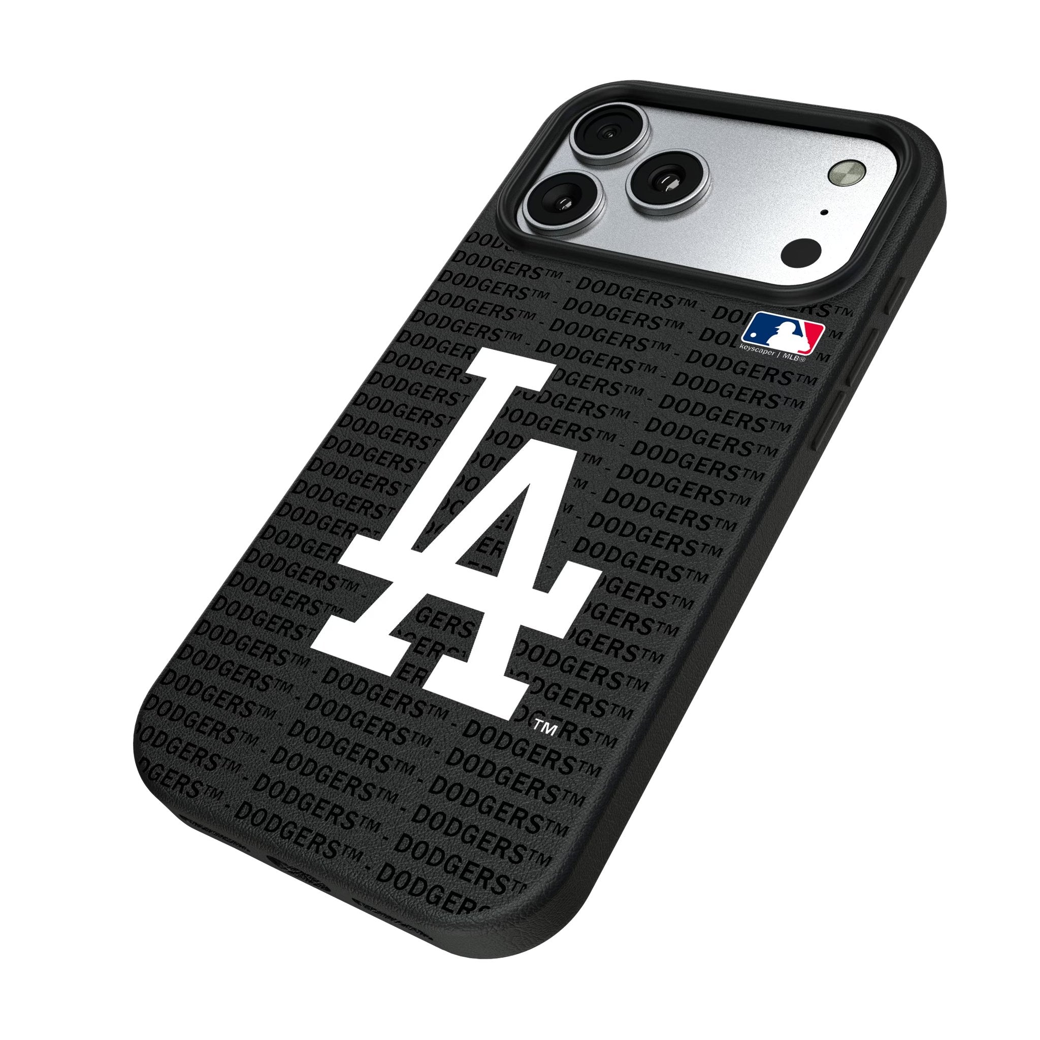 LA Dodgers Text Backdrop MagSafe Compatible Phone Case for Apple iPhone 17 Series 5