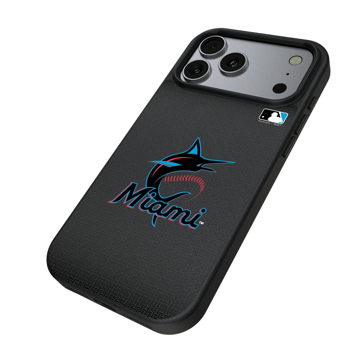 Miami Marlins Linen MagSafe Compatible Phone Case for Apple iPhone 17 Series 2