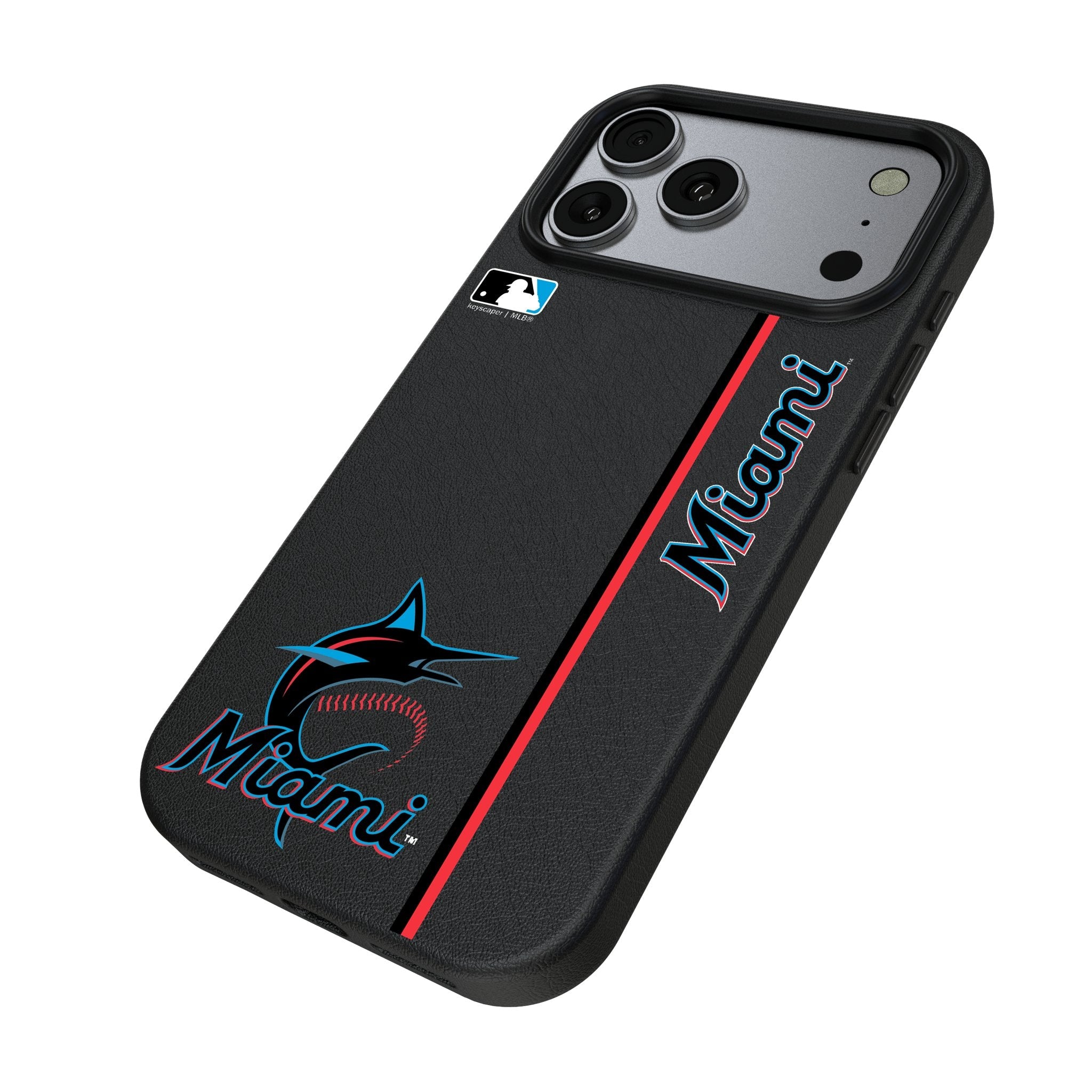 Miami Marlins Sidebar MagSafe Compatible Phone Case for Apple iPhone 17 Series 2