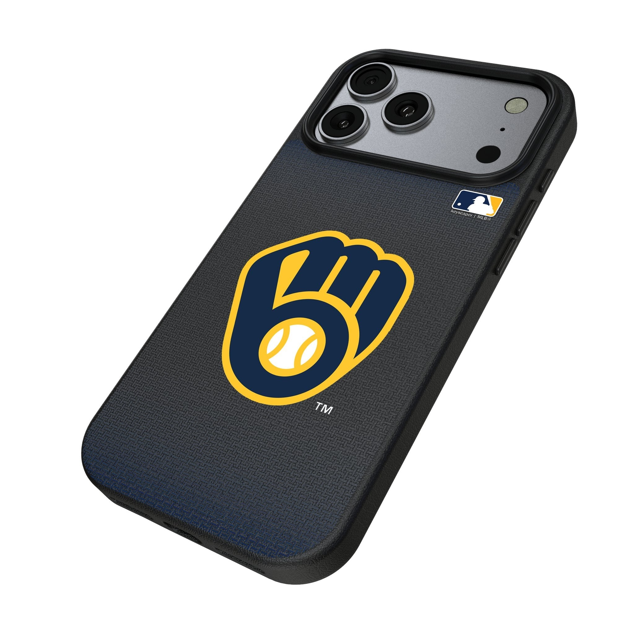 Milwaukee Brewers Linen MagSafe Compatible Phone Case for Apple iPhone 17 Series