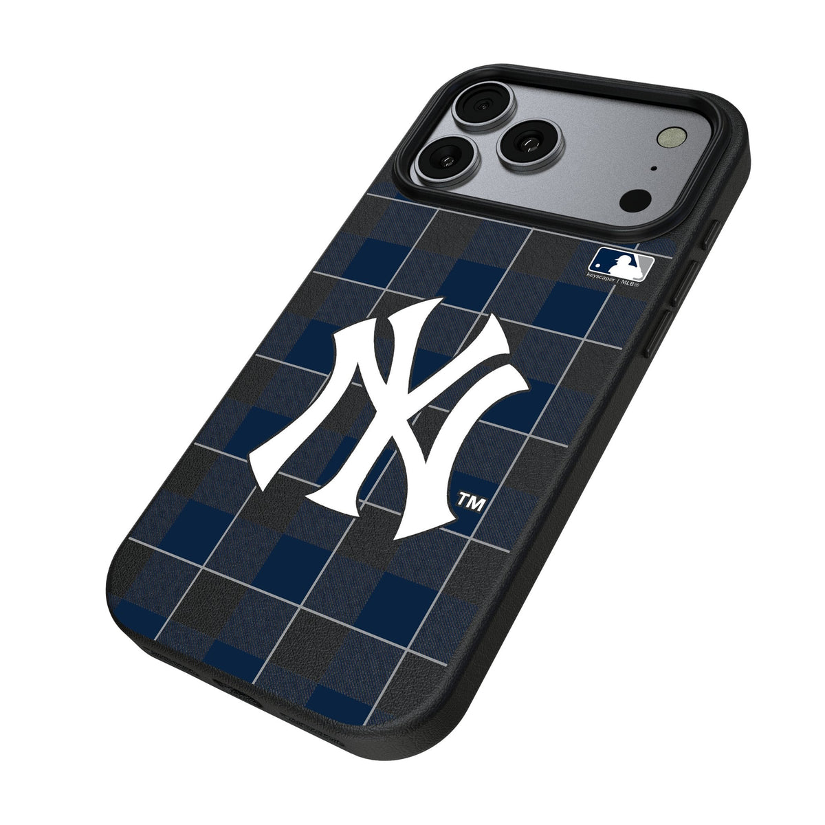 New York Yankees Plaid MagSafe Compatible Phone Case for Apple iPhone 17 Series