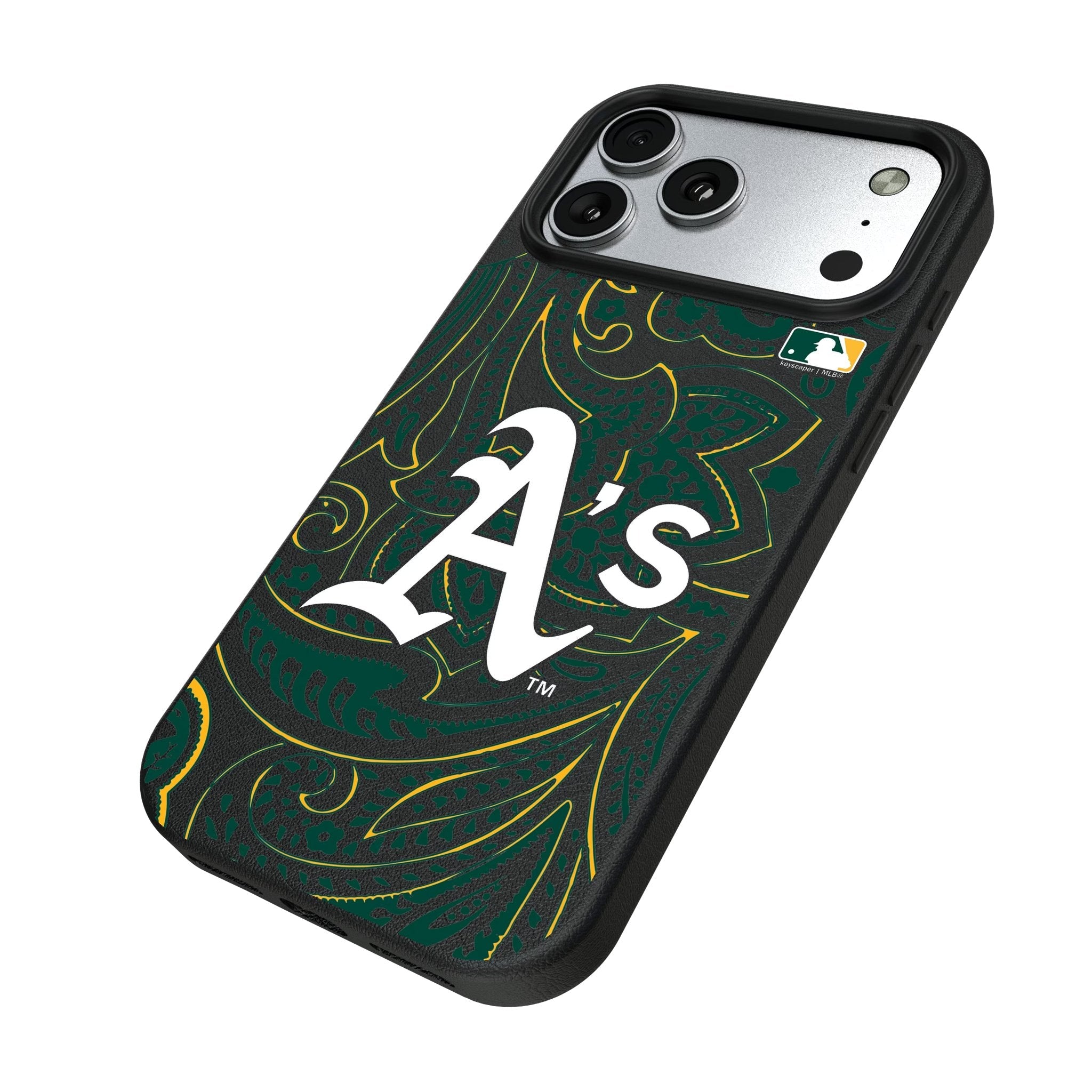 Oakland Athletics Paisley MagSafe Compatible Phone Case for Apple iPhone 17 Series 5