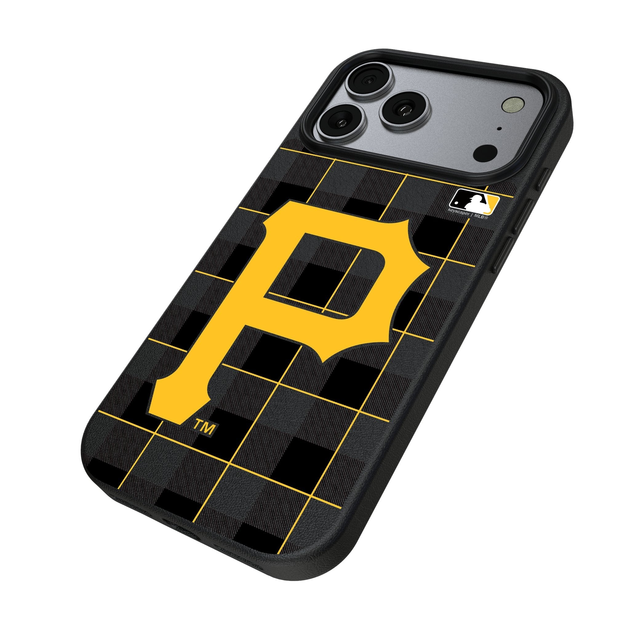 Pittsburgh Pirates Plaid MagSafe Compatible Phone Case for Apple iPhone 17 Series