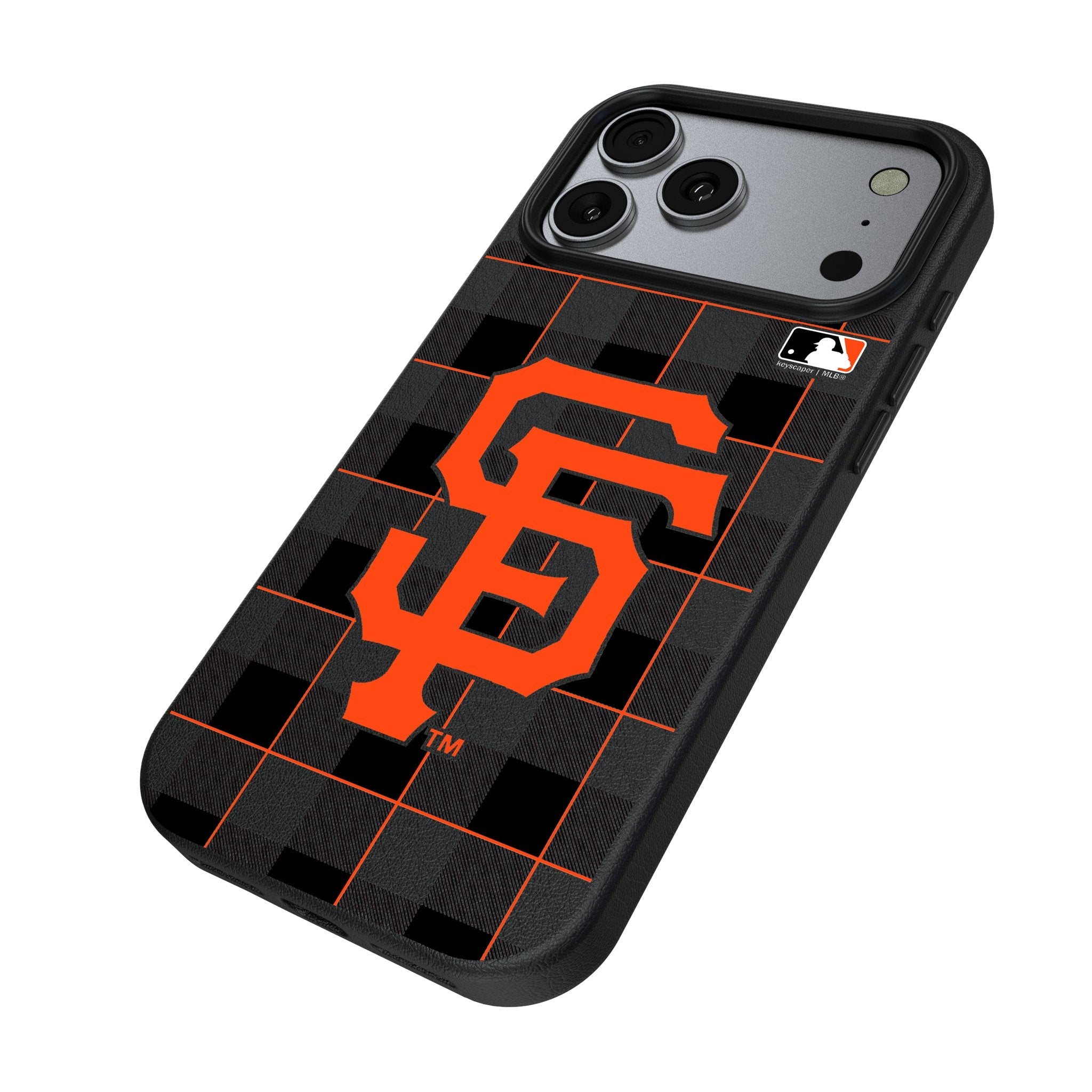 San Francisco Giants Plaid MagSafe Compatible Phone Case for Apple iPhone 17 Series