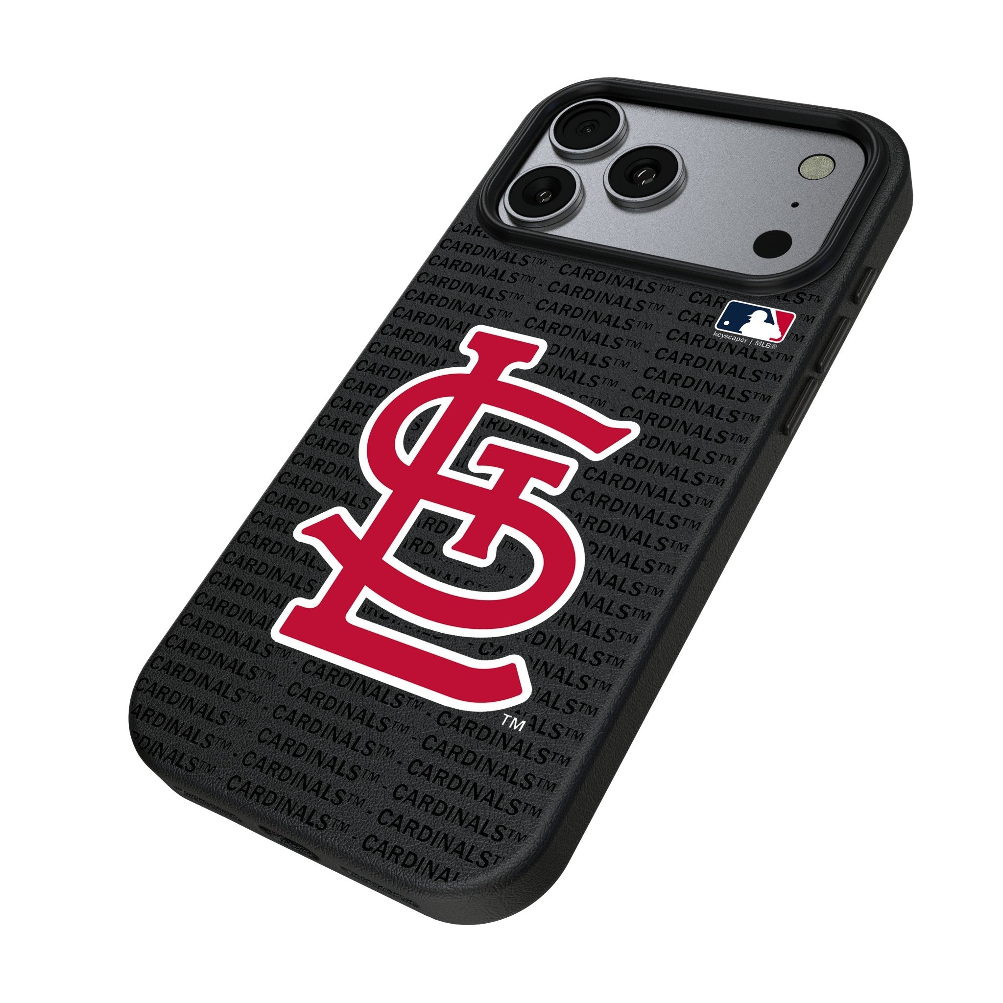 St Louis Cardinals Text Backdrop MagSafe Compatible Phone Case for Apple iPhone 17 Series