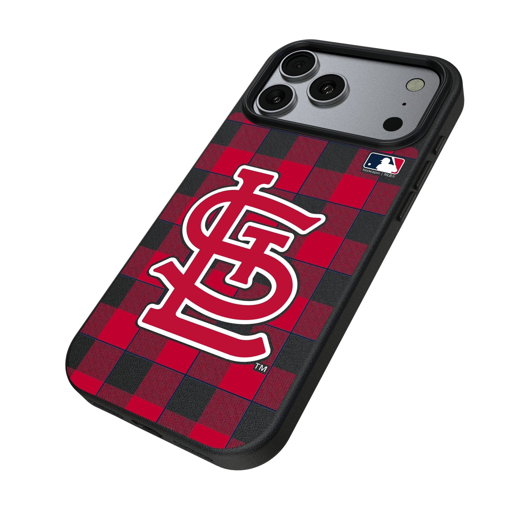St Louis Cardinals Plaid MagSafe Compatible Phone Case for Apple iPhone 17 Series 2