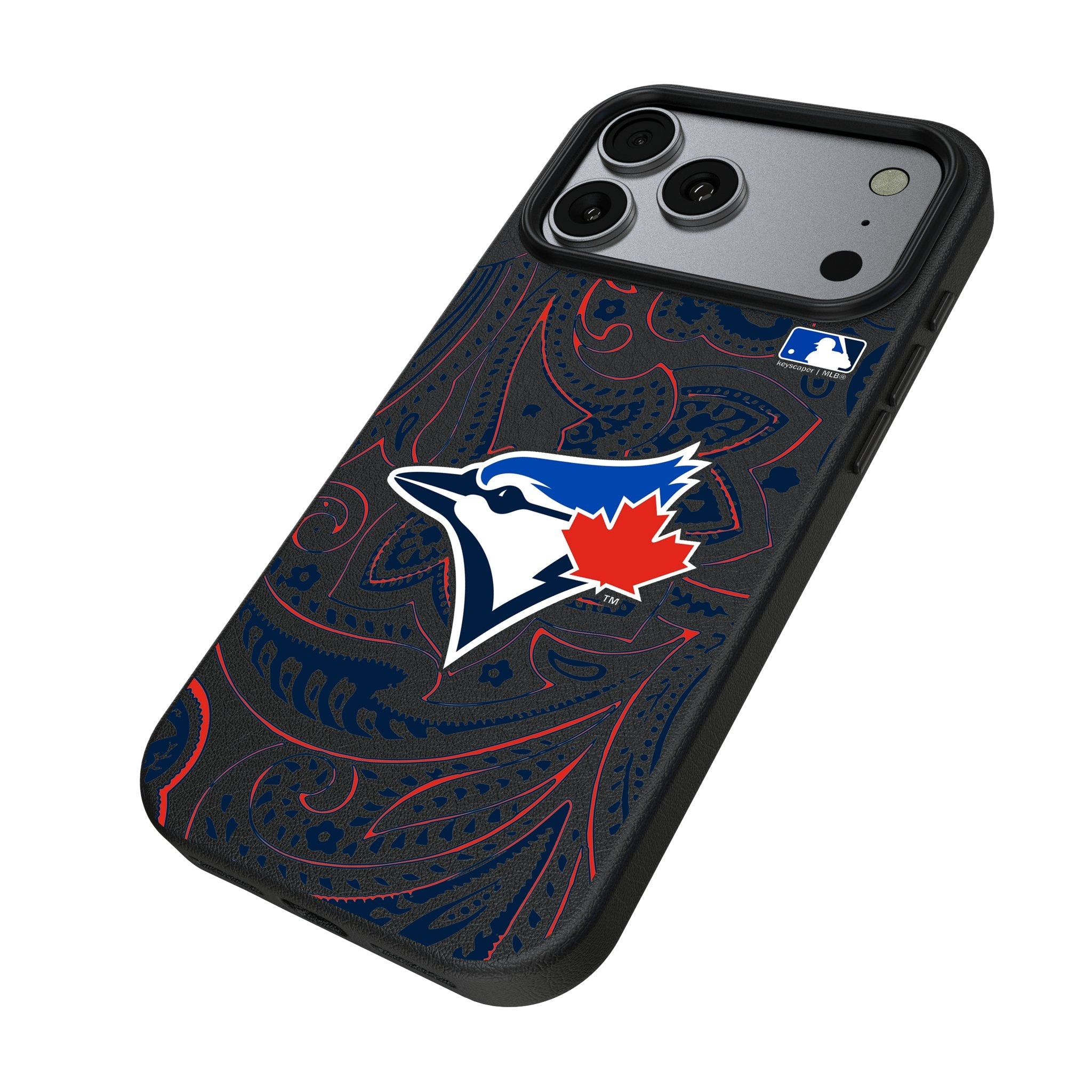 Toronto Blue Jays Paisley MagSafe Compatible Phone Case for Apple iPhone 17 Series