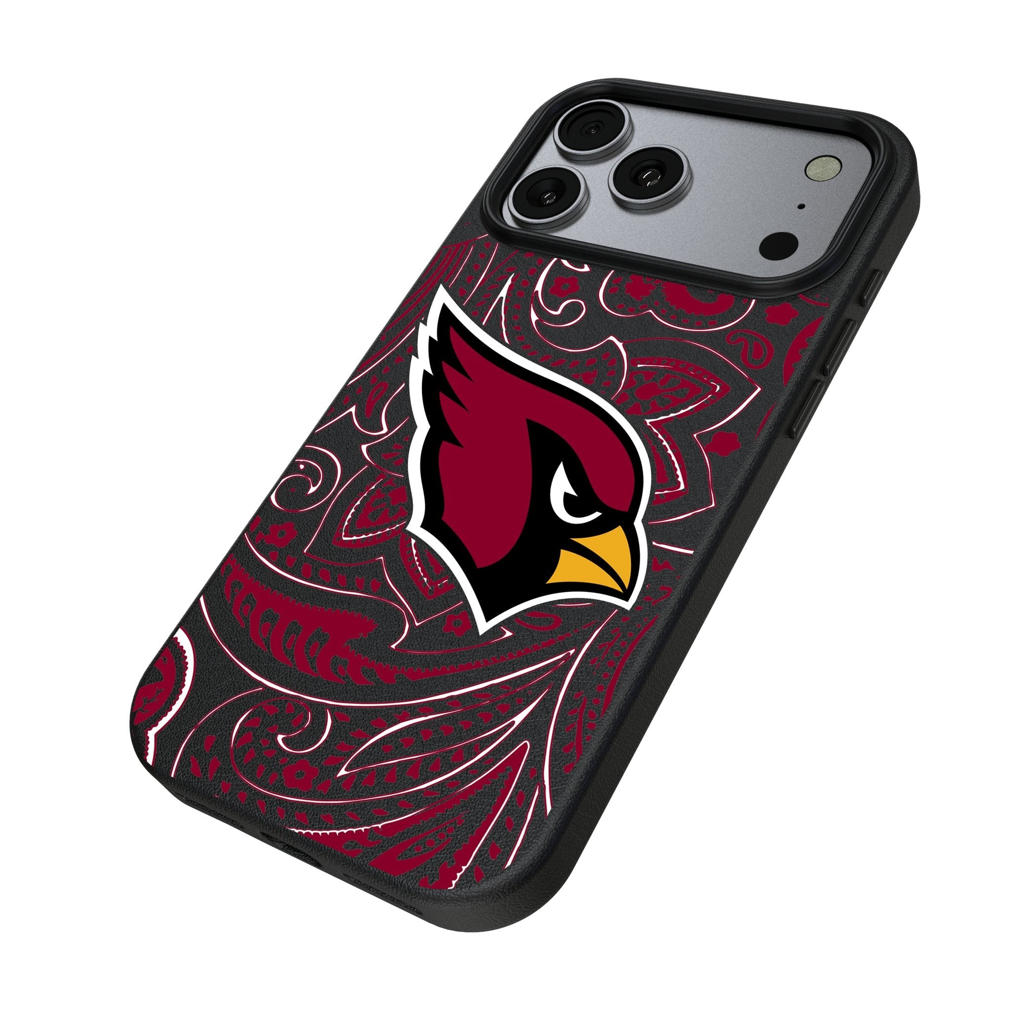 Arizona Cardinals Paisley MagSafe Compatible Phone Case for Apple iPhone 17 Series 2