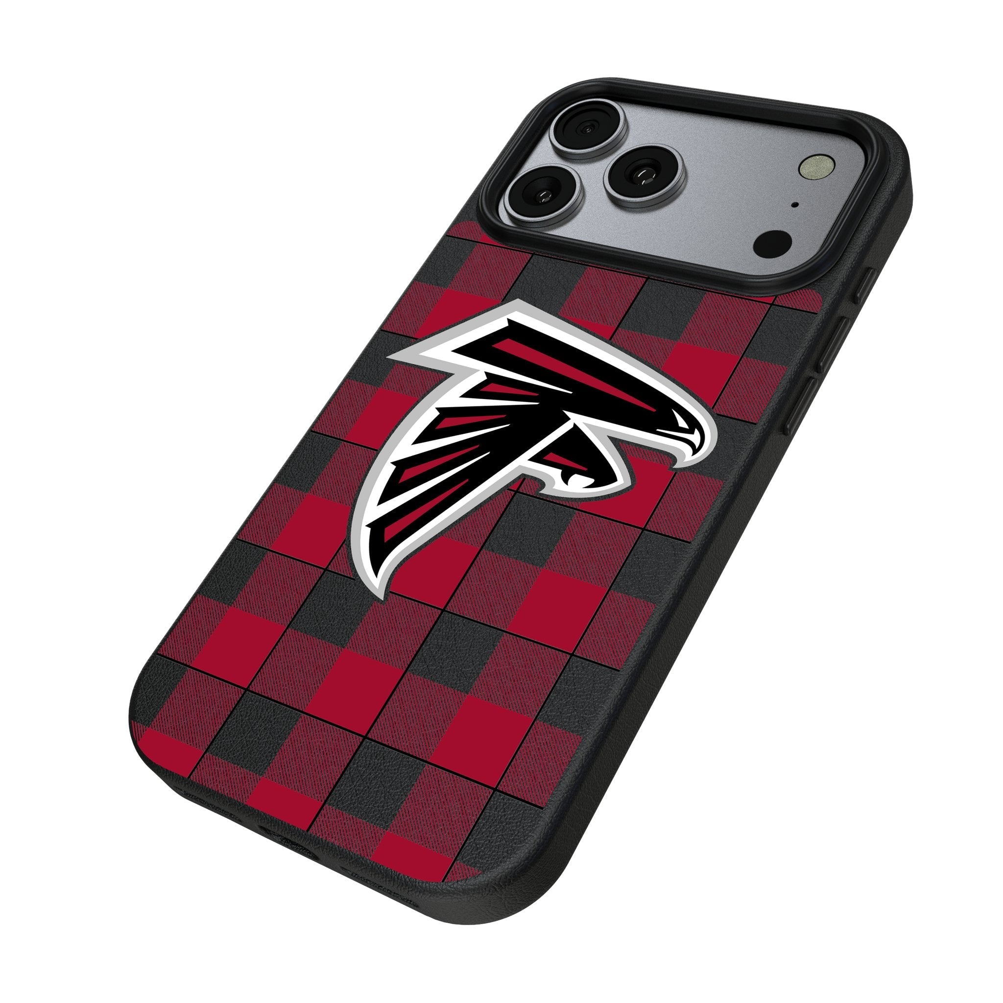 Atlanta Falcons Plaid MagSafe Compatible Phone Case for Apple iPhone 17 Series