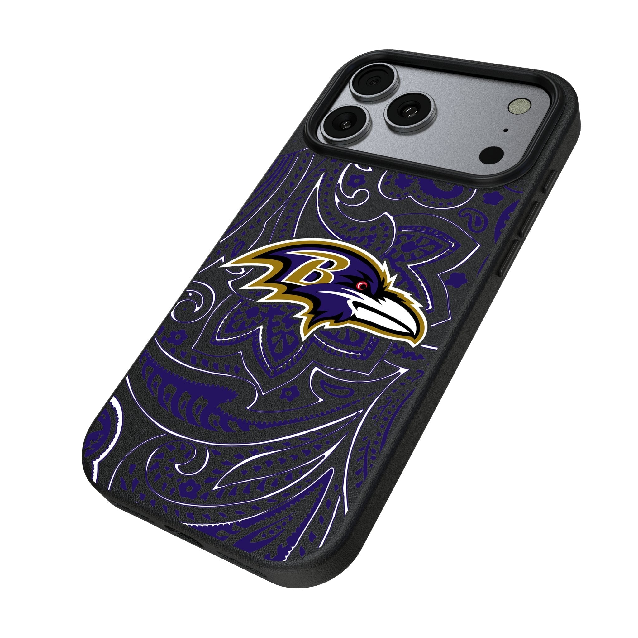 Baltimore Ravens Paisley MagSafe Compatible Phone Case for Apple iPhone 17 Series 2
