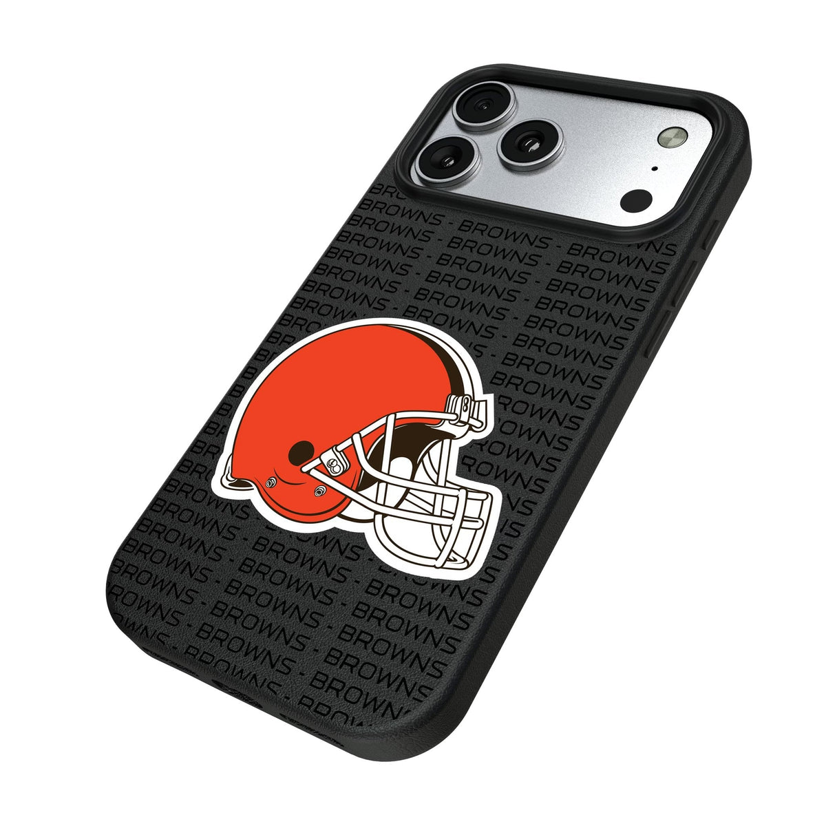 Cleveland Browns Text Backdrop MagSafe Compatible Phone Case for Apple iPhone 17 Series 5