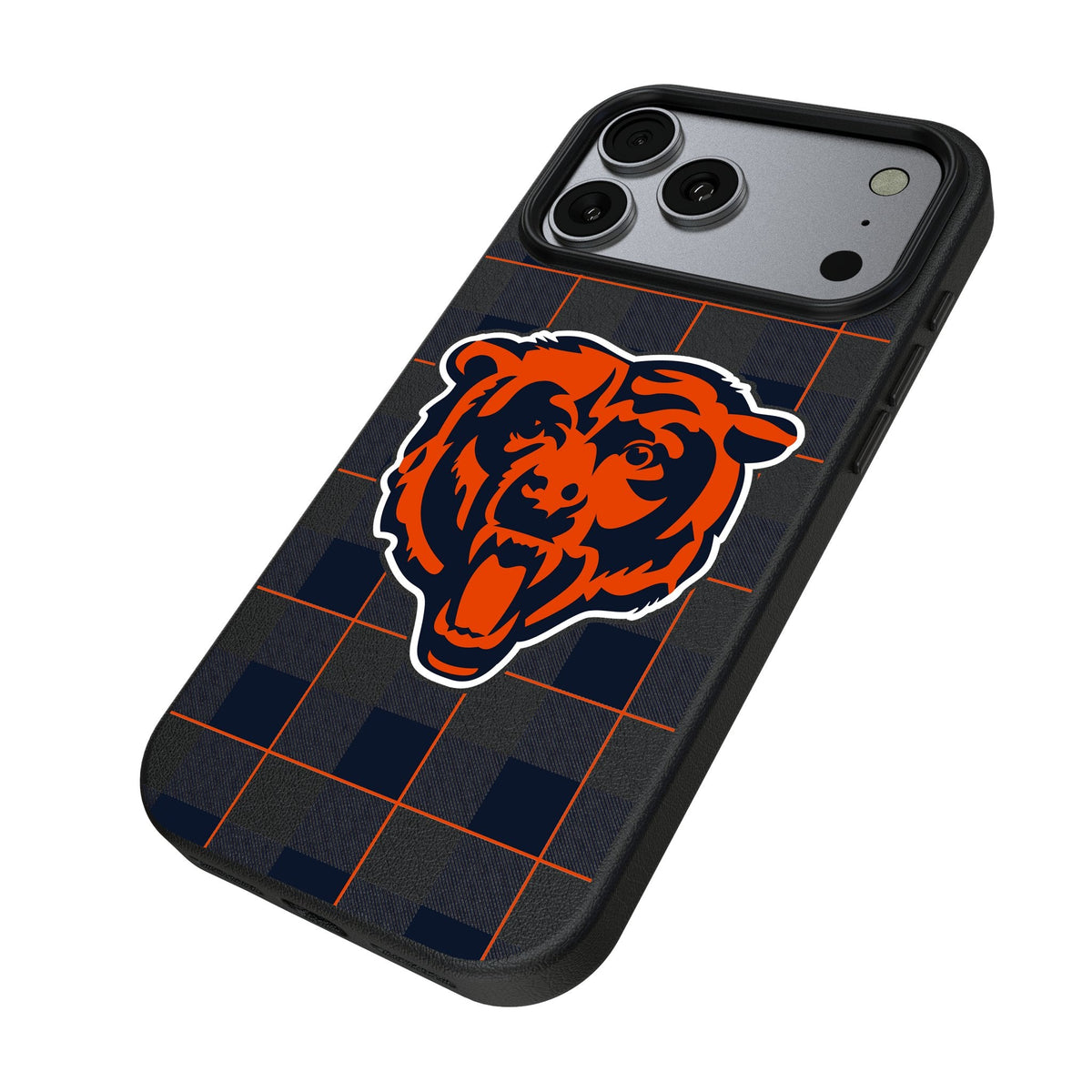 Chicago Bears Plaid MagSafe Compatible Phone Case for Apple iPhone 17 Series 2