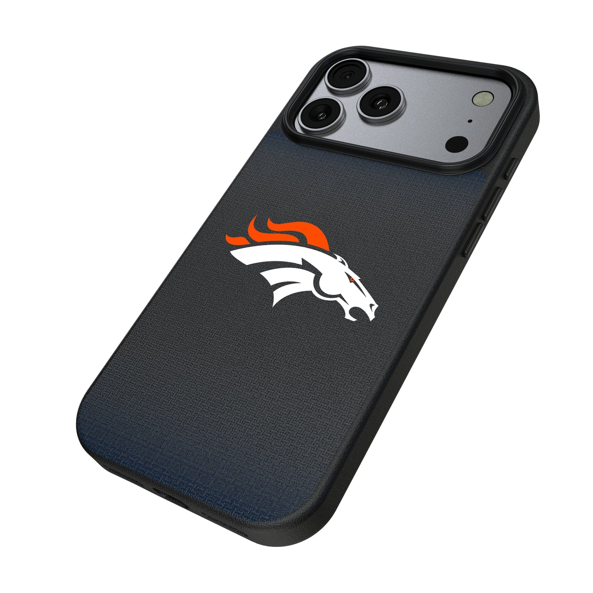 Denver Broncos Linen MagSafe Compatible Phone Case for Apple iPhone 17 Series 2