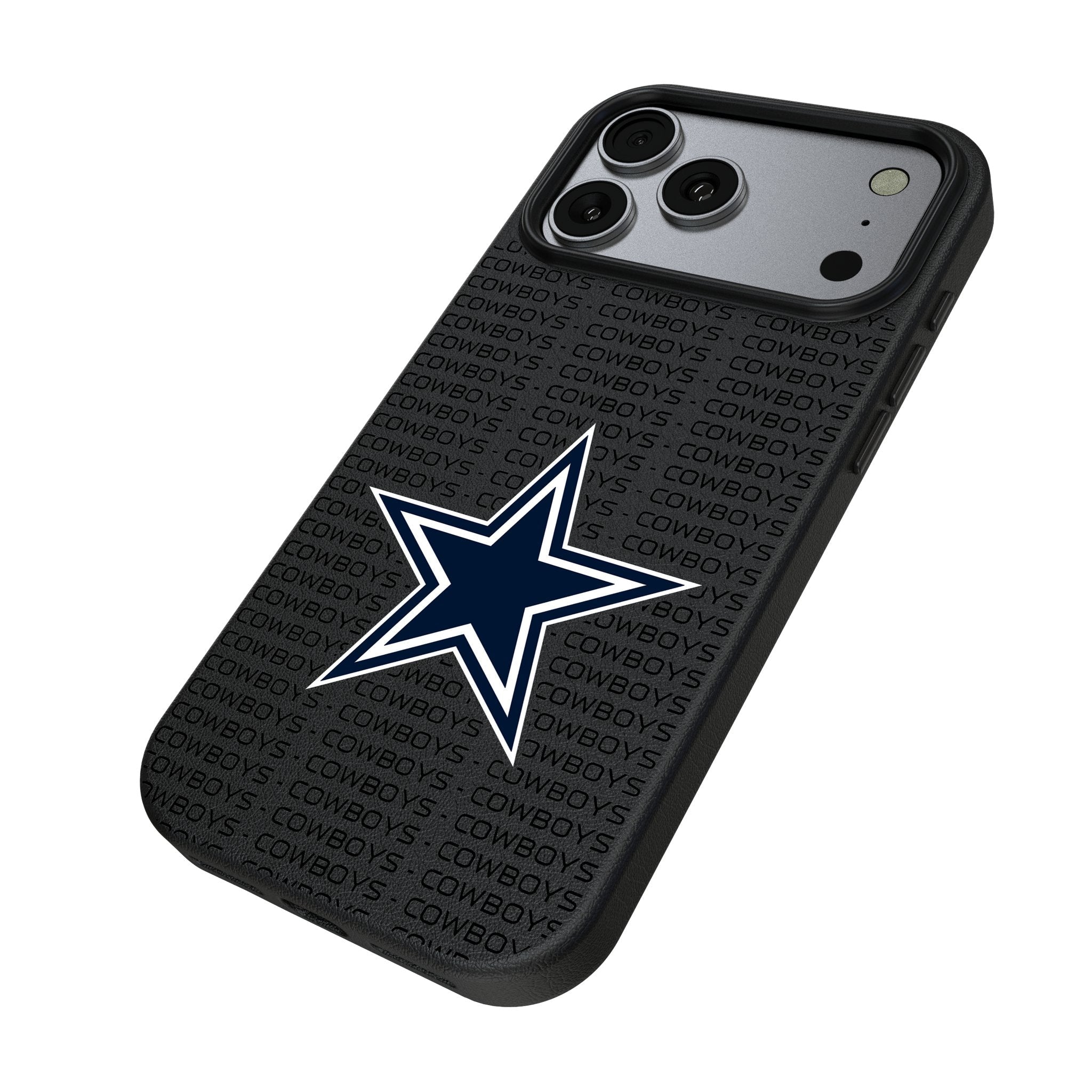 Dallas Cowboys Text Backdrop MagSafe Compatible Phone Case for Apple iPhone 17 Series