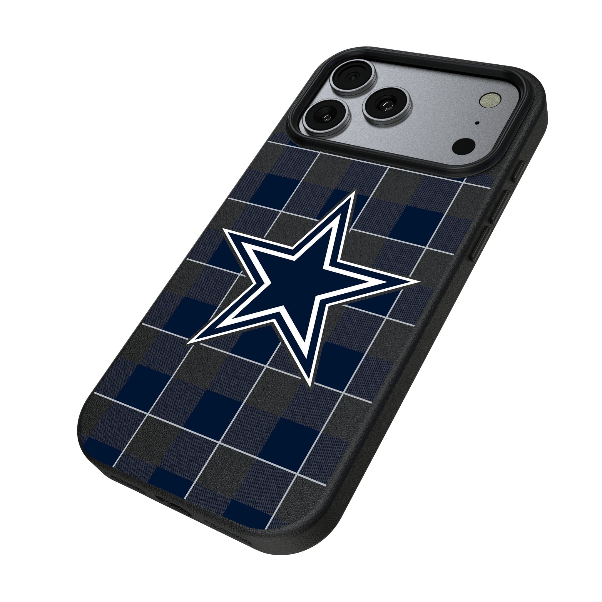 Dallas Cowboys Plaid MagSafe Compatible Phone Case for Apple iPhone 17 Series
