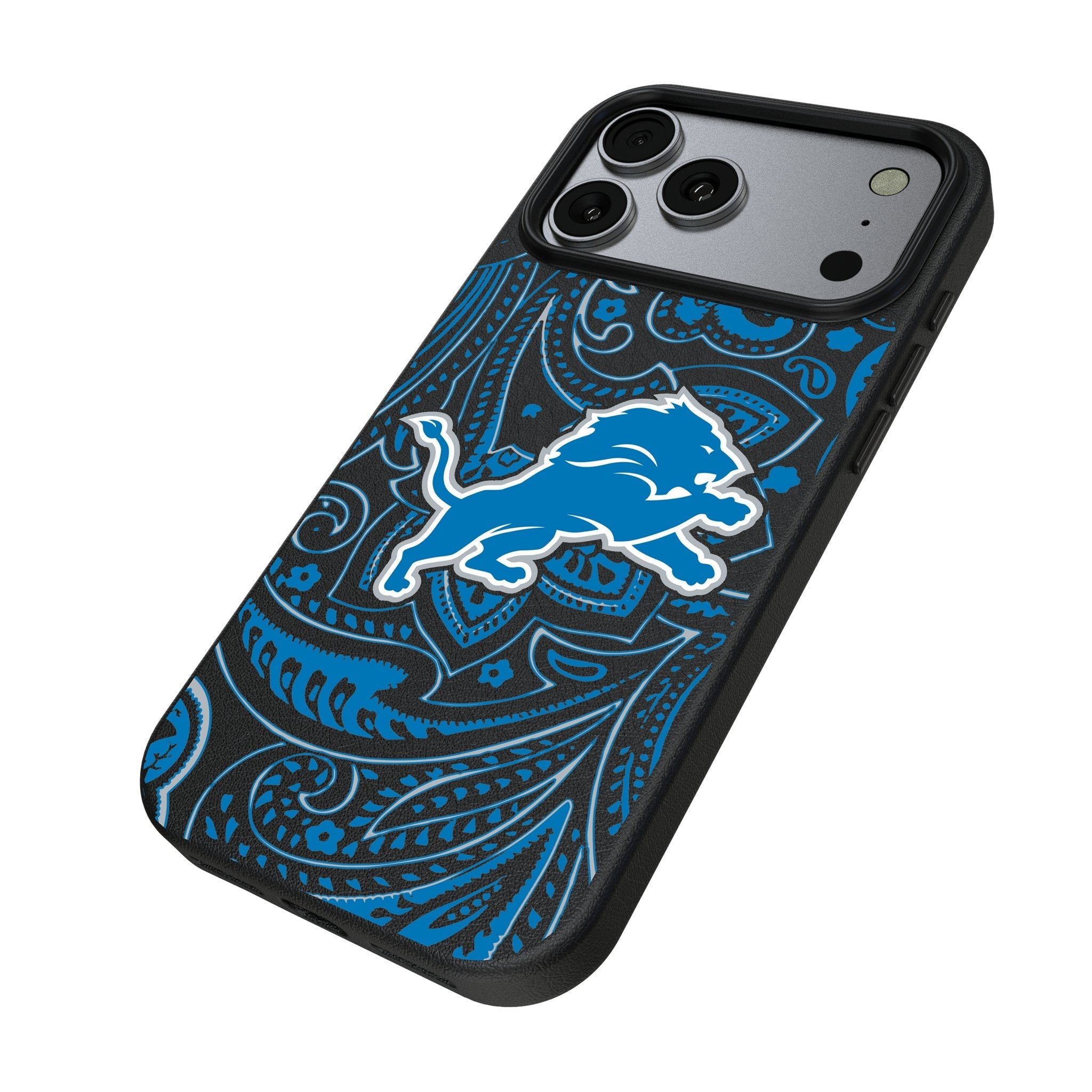 Detroit Lions Paisley MagSafe Compatible Phone Case for Apple iPhone 17 Series 2