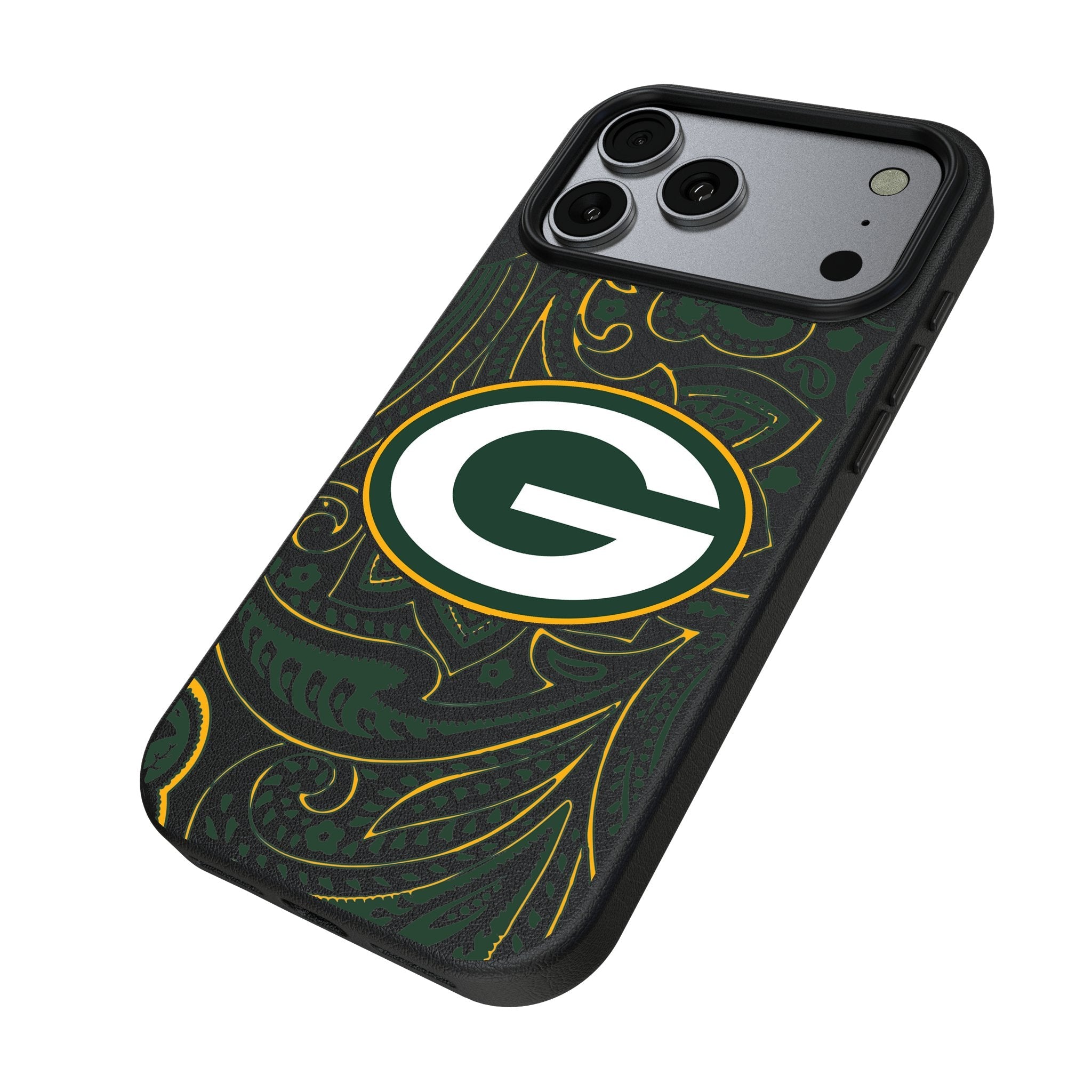 Green Bay Packers Paisley MagSafe Compatible Phone Case for Apple iPhone 17 Series 2