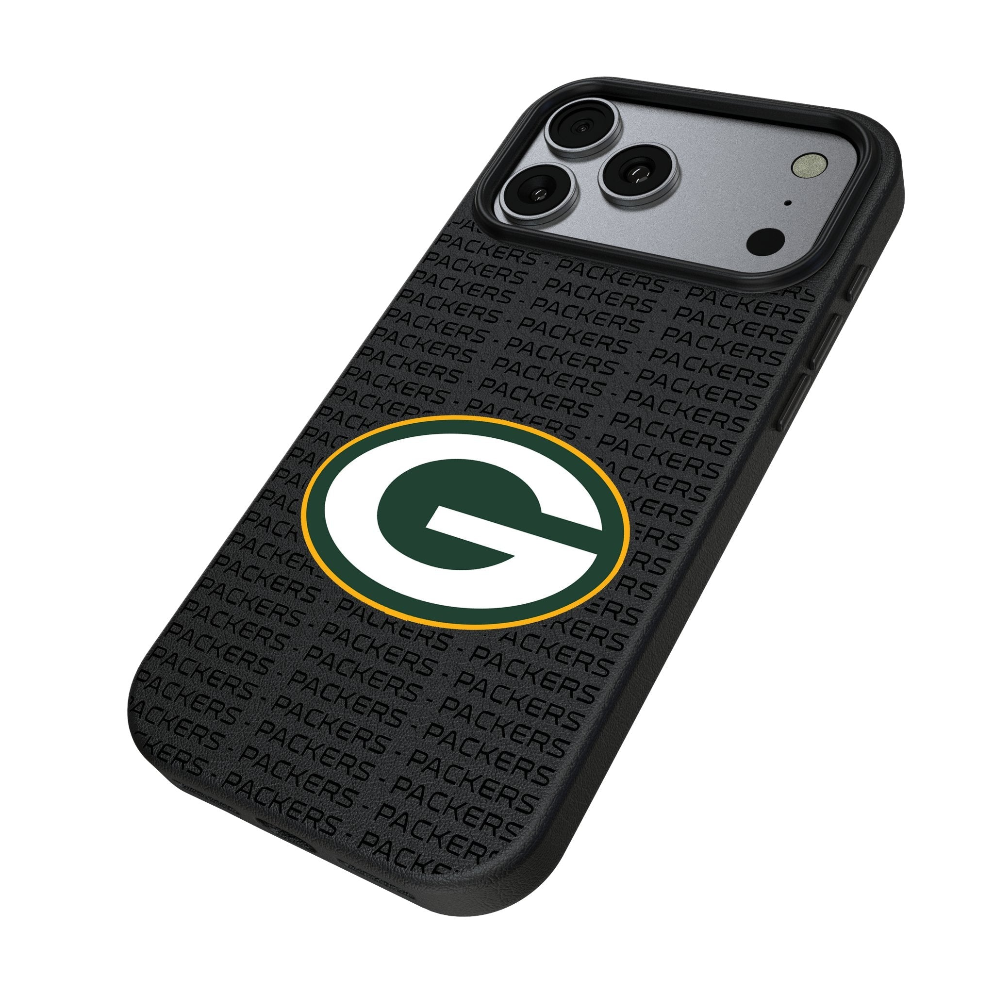 Green Bay Packers Text Backdrop MagSafe Compatible Phone Case for Apple iPhone 17 Series 2