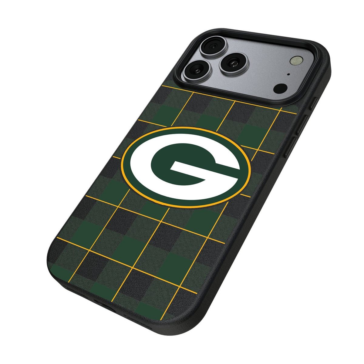 Green Bay Packers Plaid MagSafe Compatible Phone Case for Apple iPhone 17 Series