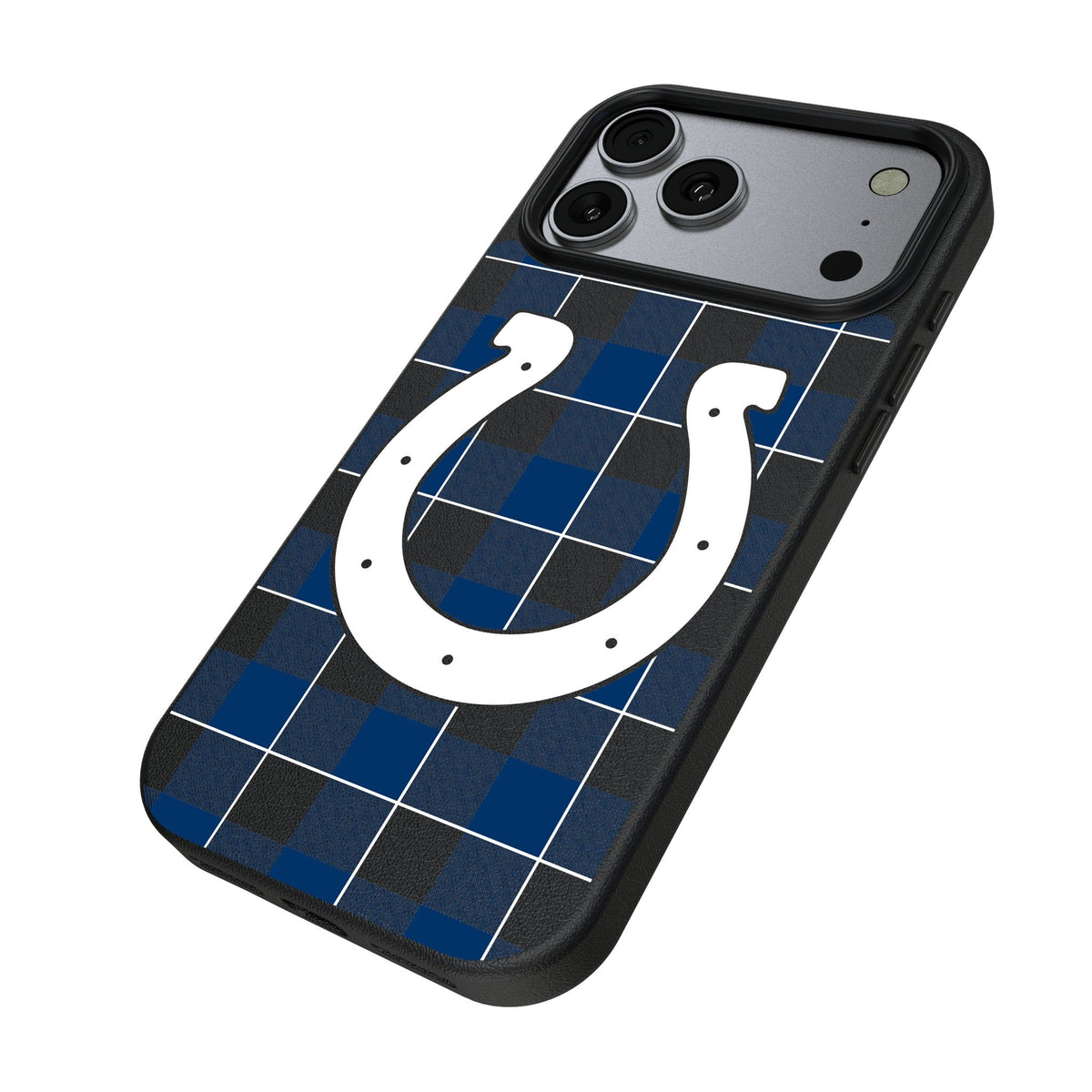 Indianapolis Colts Plaid MagSafe Compatible Phone Case for Apple iPhone 17 Series 2