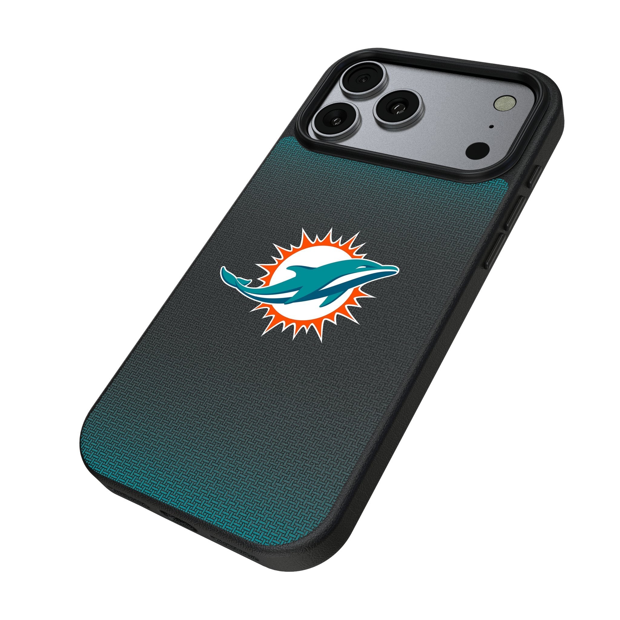 Miami Dolphins Linen MagSafe Compatible Phone Case for Apple iPhone 17 Series 2