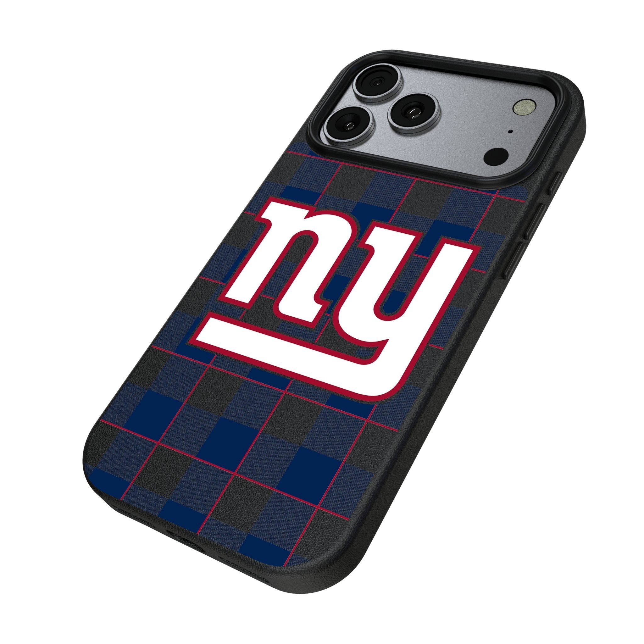 New York Giants Plaid MagSafe Compatible Phone Case for Apple iPhone 17 Series