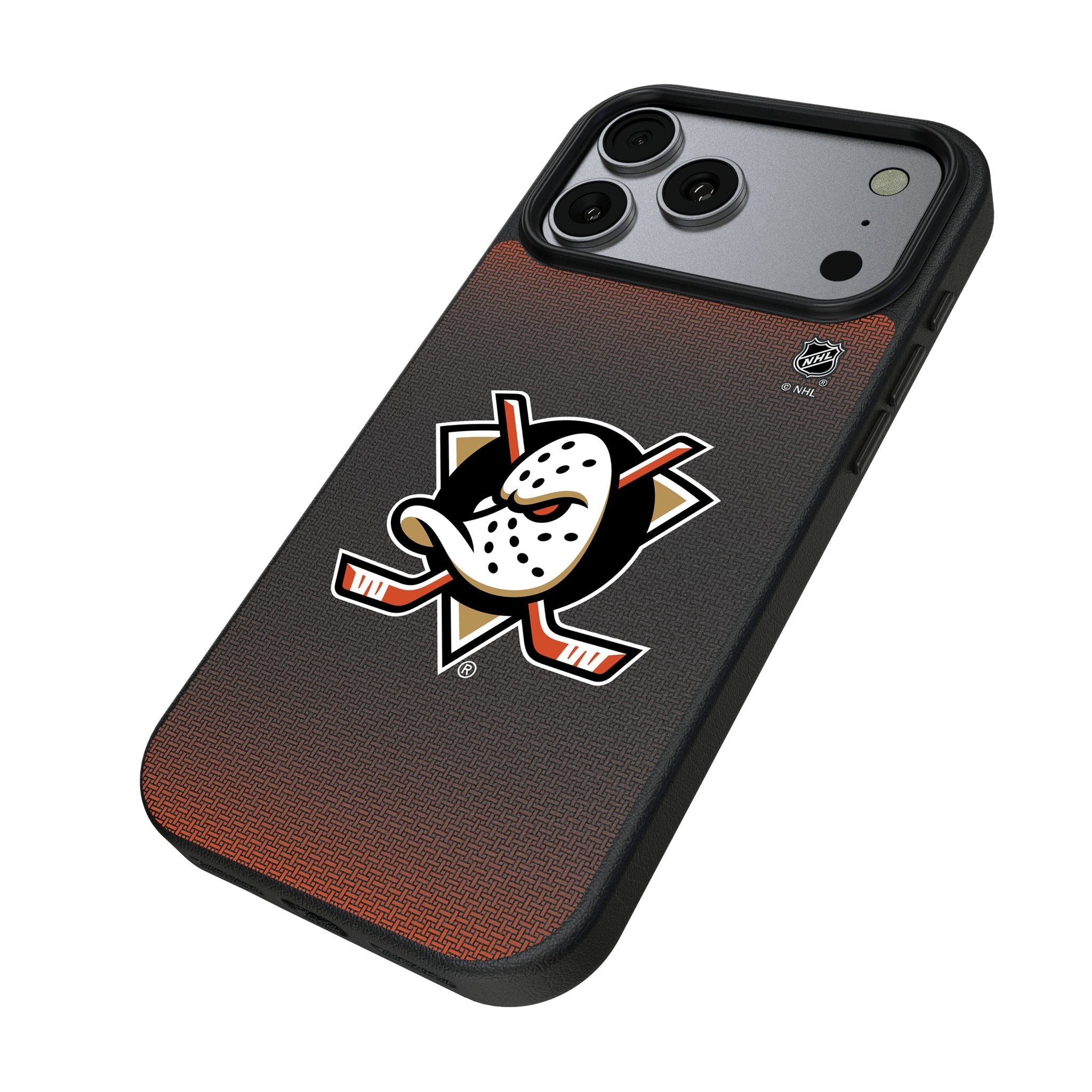 Anaheim Ducks Linen MagSafe Compatible Phone Case for Apple iPhone 17 Series 2