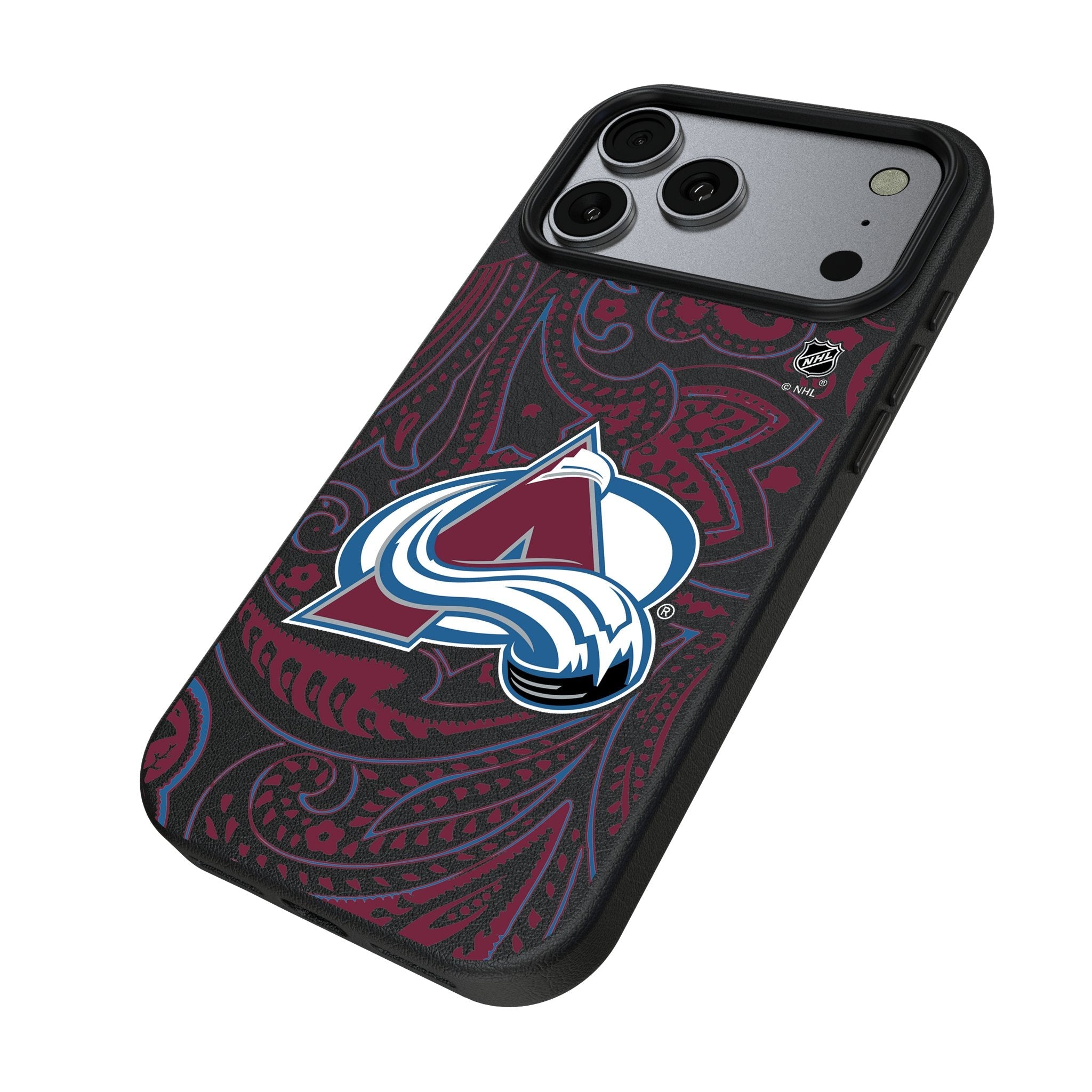 Colorado Avalanche Paisley MagSafe Compatible Phone Case for Apple iPhone 17 Series