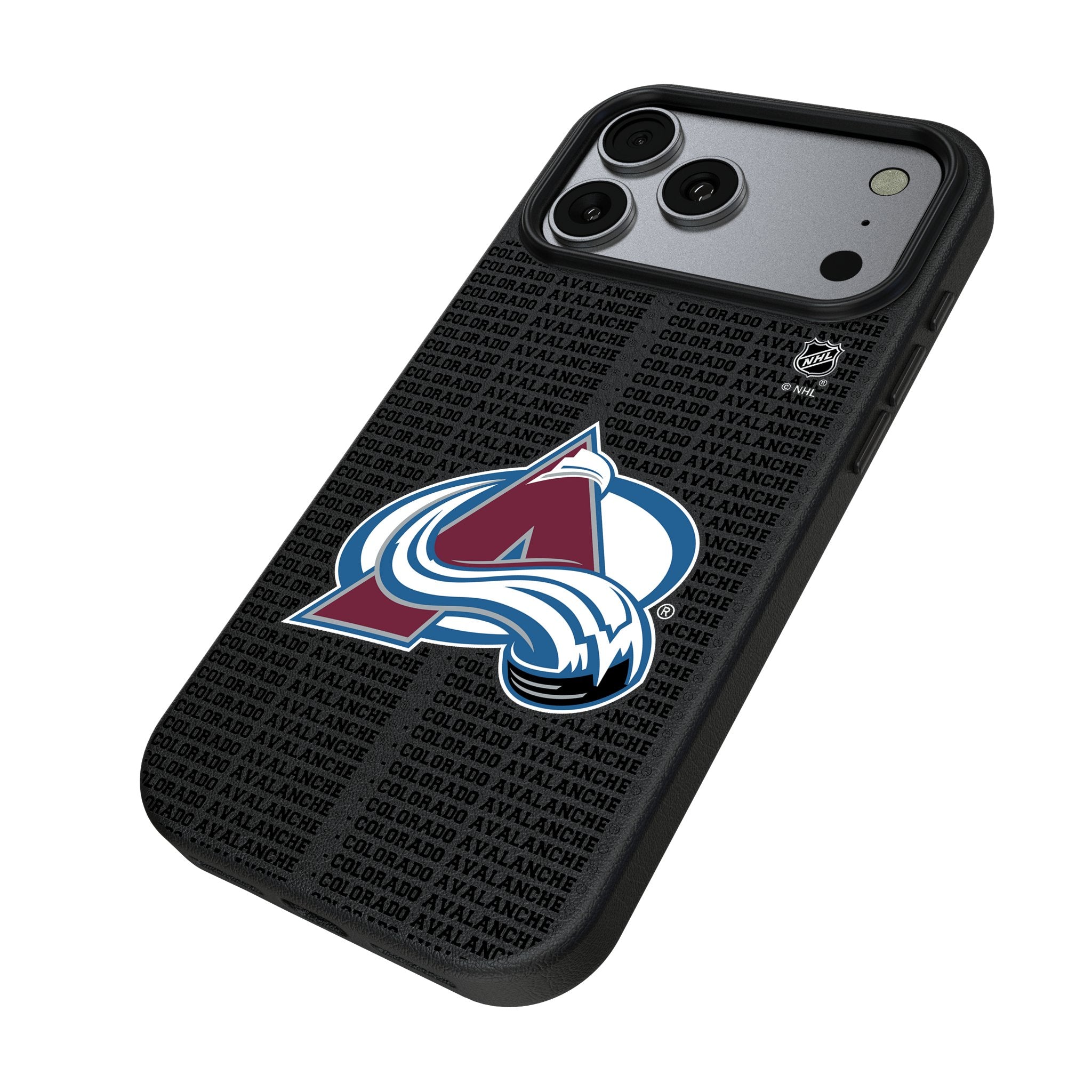 Colorado Avalanche Text Backdrop MagSafe Compatible Phone Case for Apple iPhone 17 Series