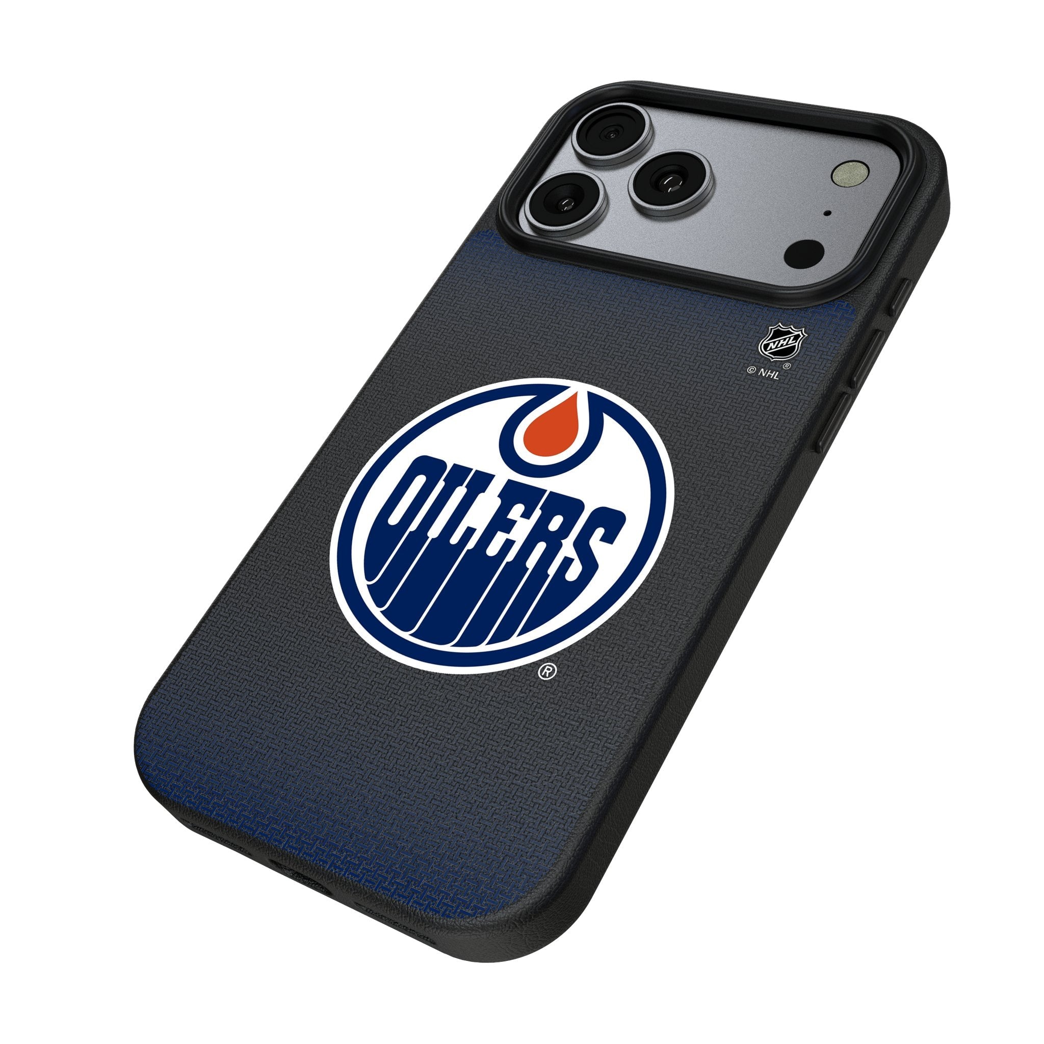 Edmonton Oilers Linen MagSafe Compatible Phone Case for Apple iPhone 17 Series