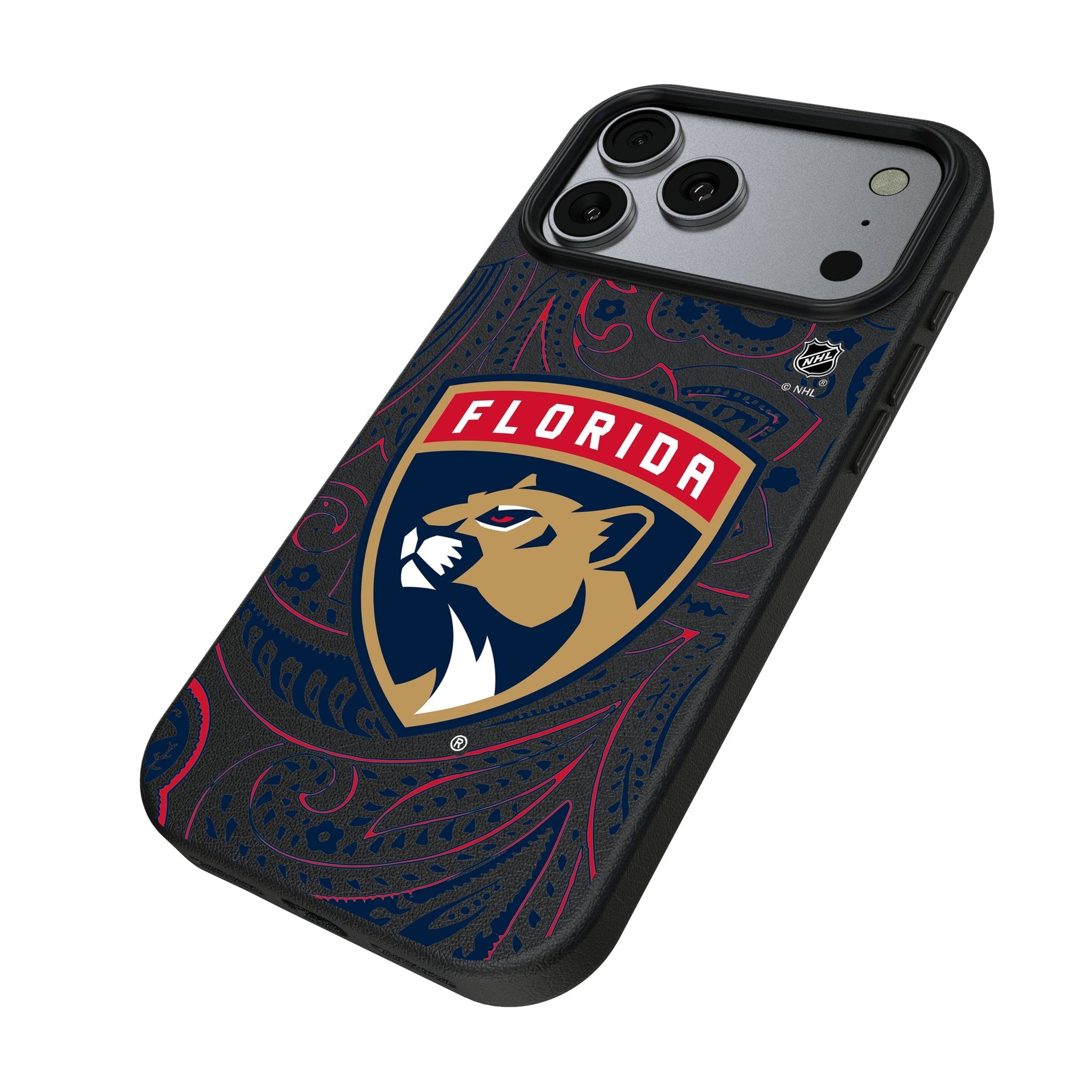 Florida Panthers Paisley MagSafe Compatible Phone Case for Apple iPhone 17 Series