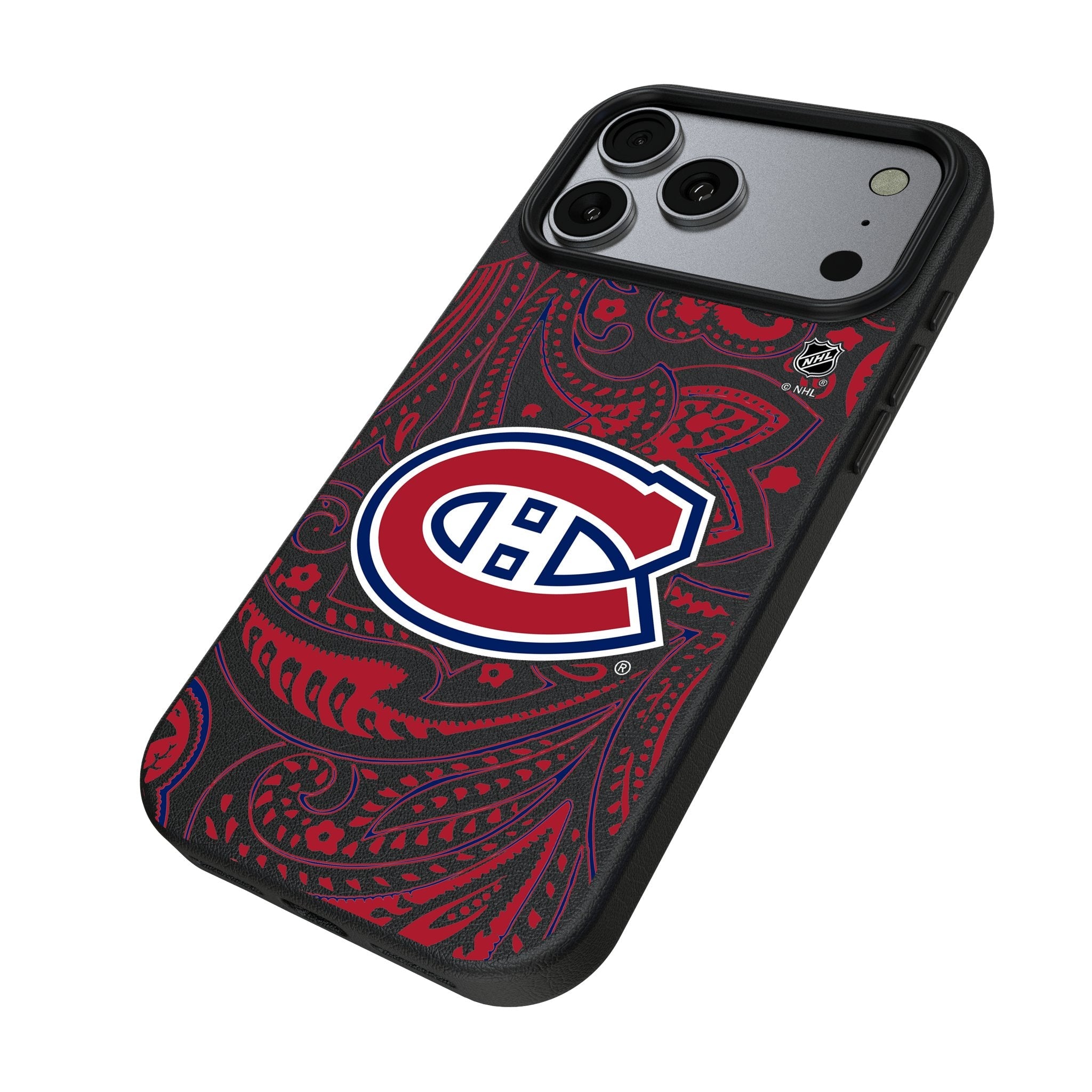 Montreal Canadiens Paisley MagSafe Compatible Phone Case for Apple iPhone 17 Series