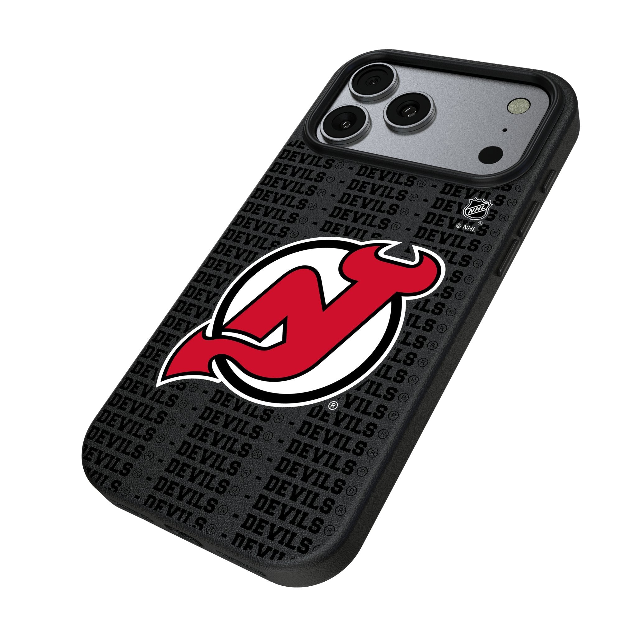 New Jersey Devils Text Backdrop MagSafe Compatible Phone Case for Apple iPhone 17 Series