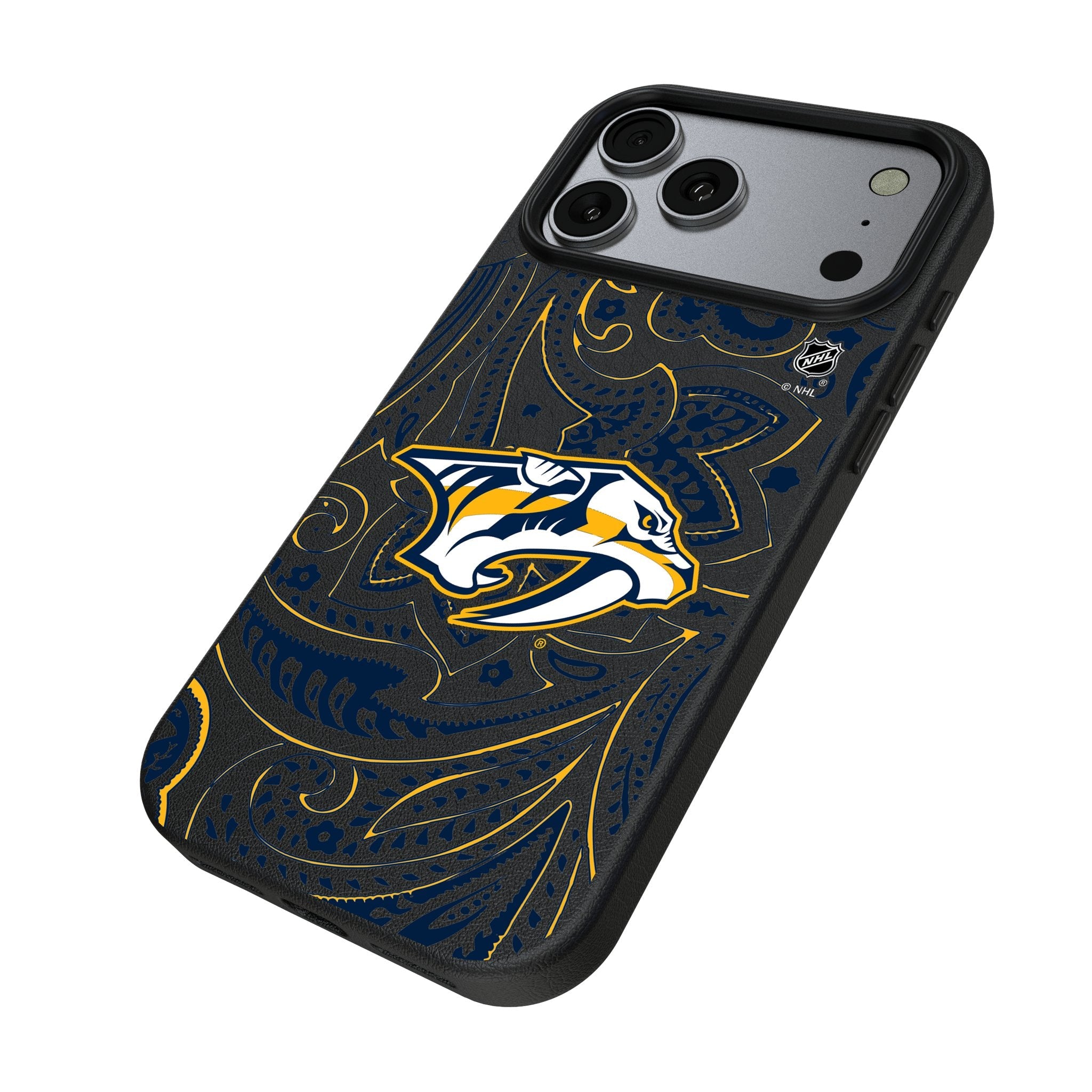 Nashville Predators Paisley MagSafe Compatible Phone Case for Apple iPhone 17 Series