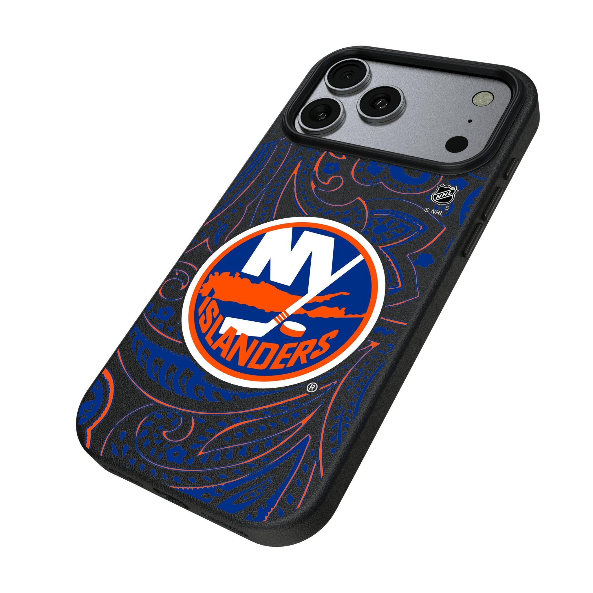 New York Islanders Paisley MagSafe Compatible Phone Case for Apple iPhone 17 Series